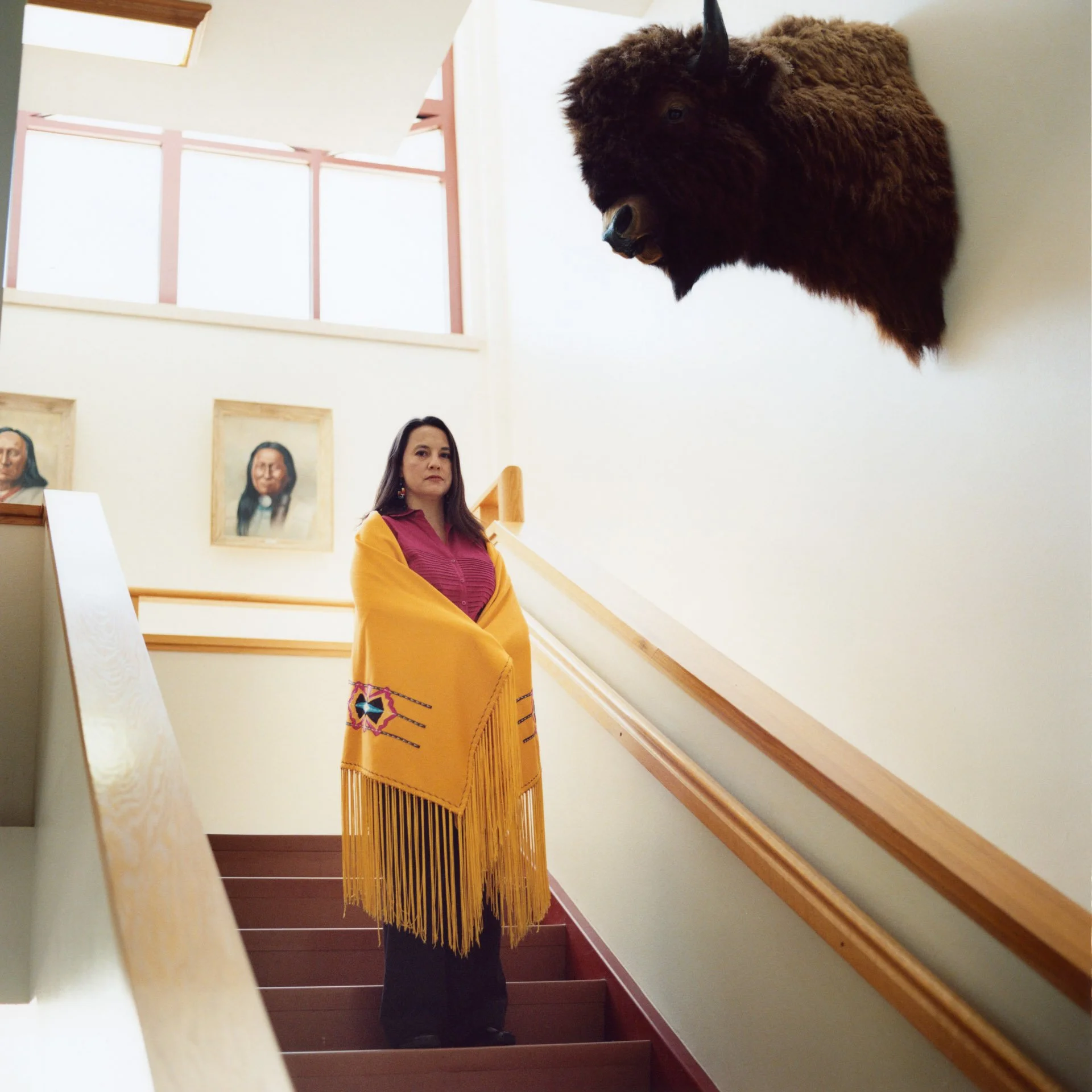 Sara is a mother of 3 and a pediatrician working on the Standing Rock Sioux Reservation for the Lakota and Dakota people. In 2012, Sara and her husband were part of saving Pe’ Sla, a sacred site in the Black Hills of South Dakota that is considered t