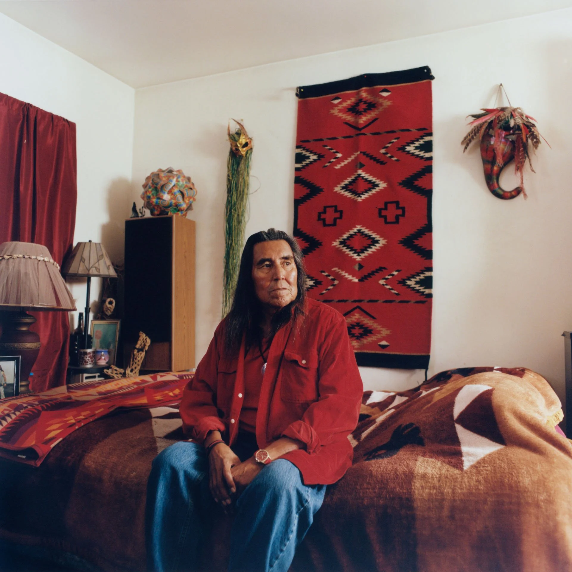 Andy left his small reservation town in Arizona and moved to Los Angeles as part of the Indian Relocation Act in the 1950's. The intent of the relocation program was to decrease subsidies to the reservations and encourage Native Americans to relocate
