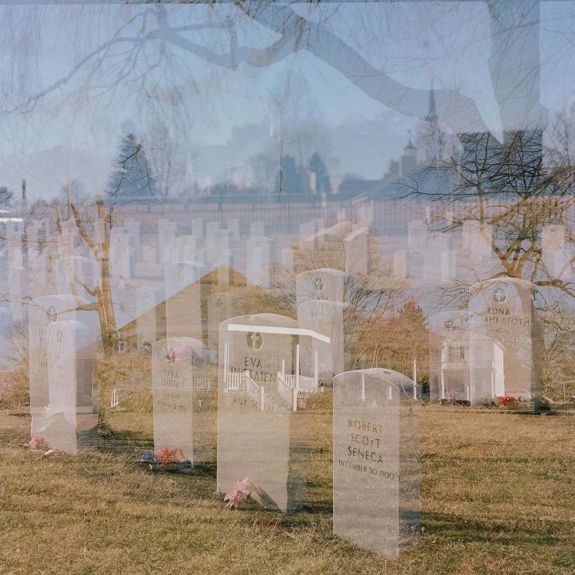 It still includes the original cemetery, containing nearly 200 Native American children who died there between 1879 and 1918.
