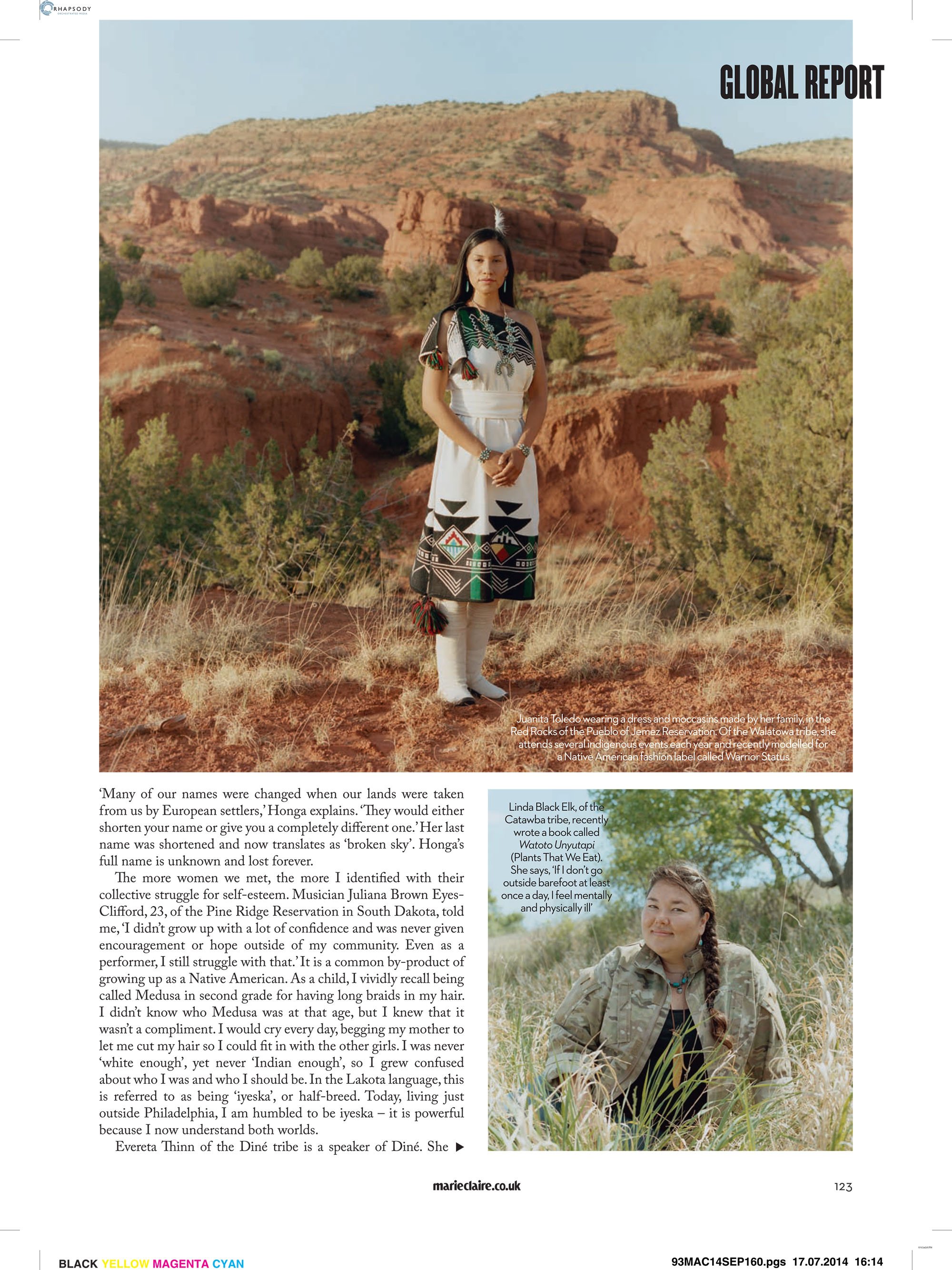 Marie Claire United Kingdom, August 2014 issue