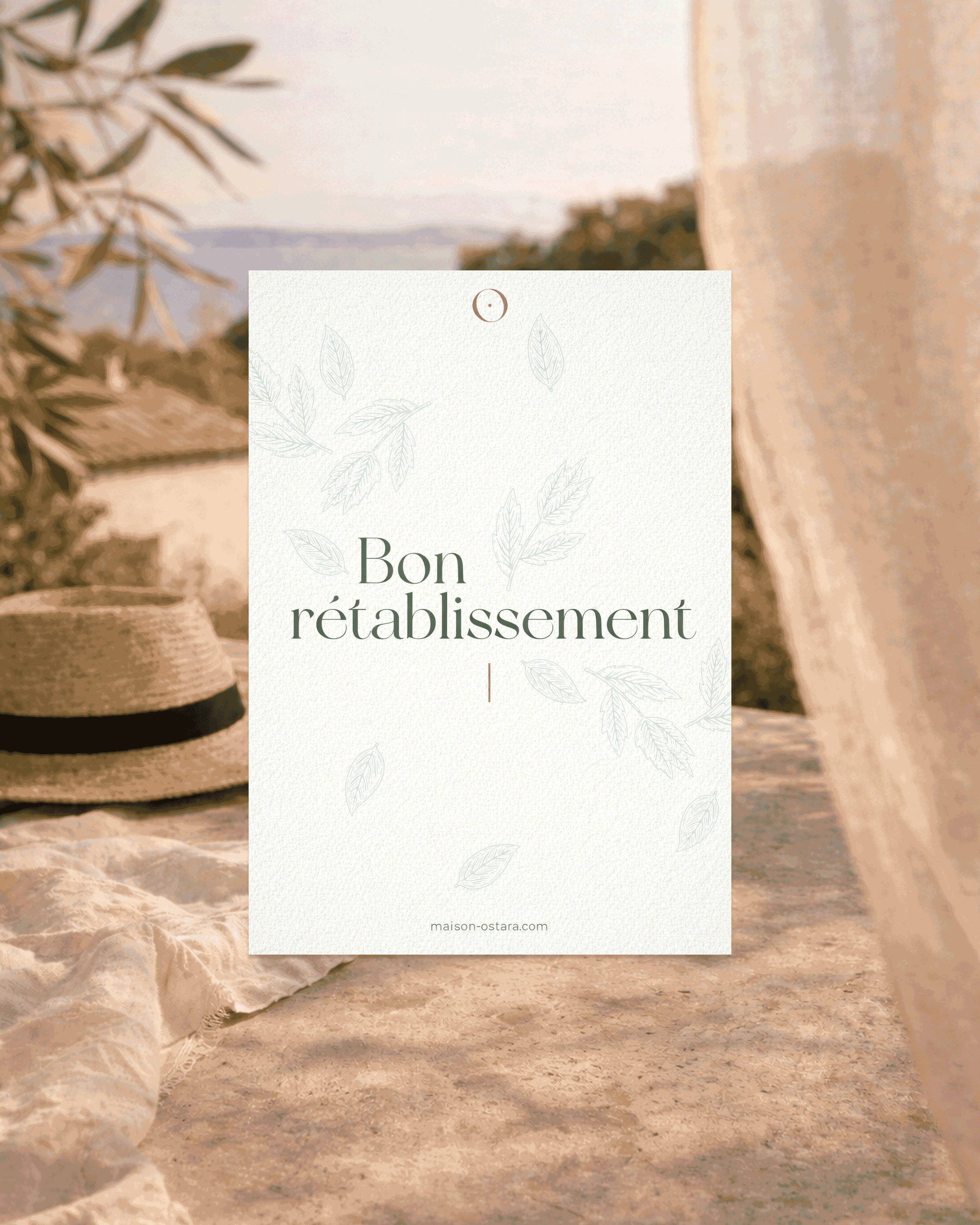 Cartes de remerciements de la maison Ostara