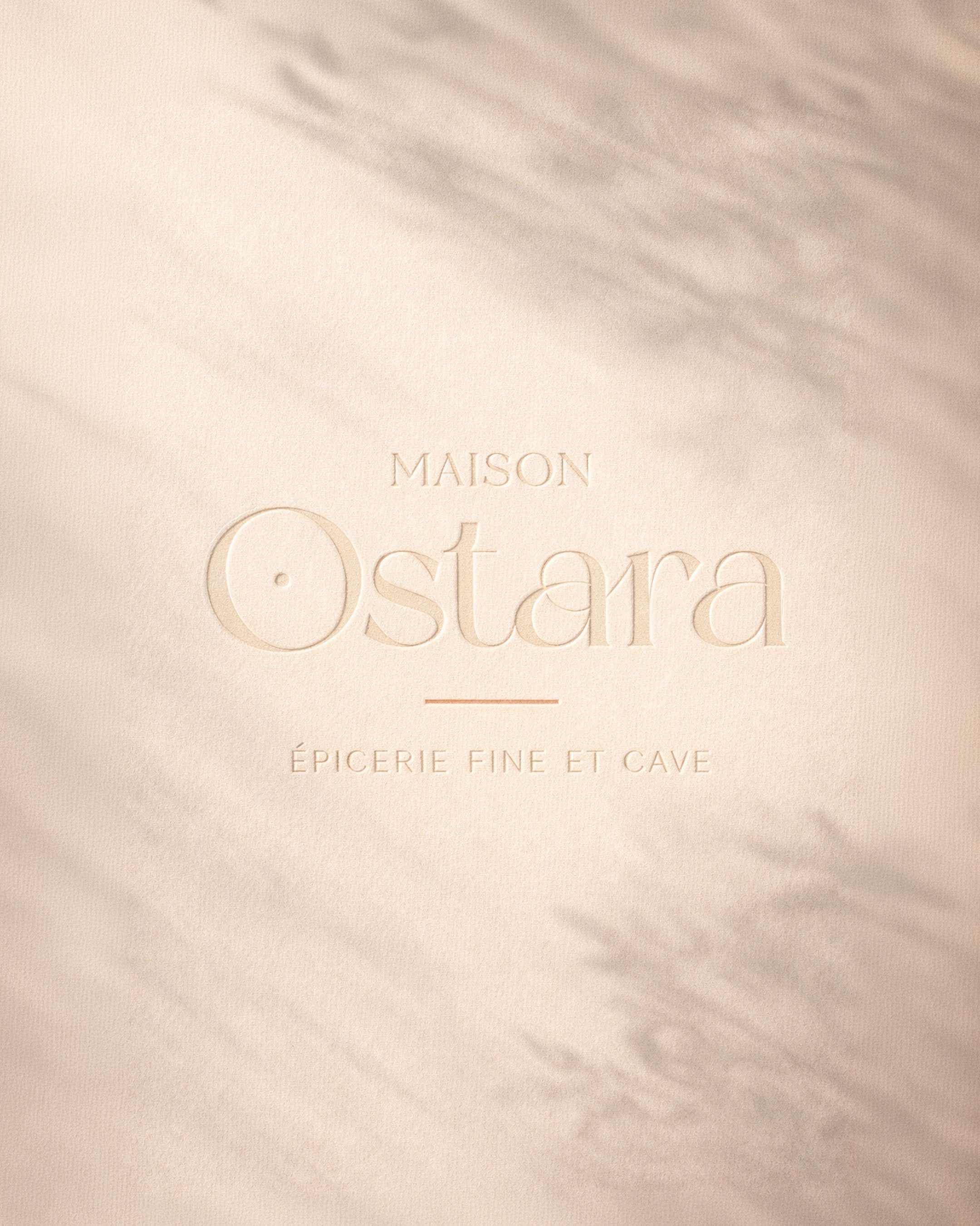 Logotype et branding de la maison Ostara