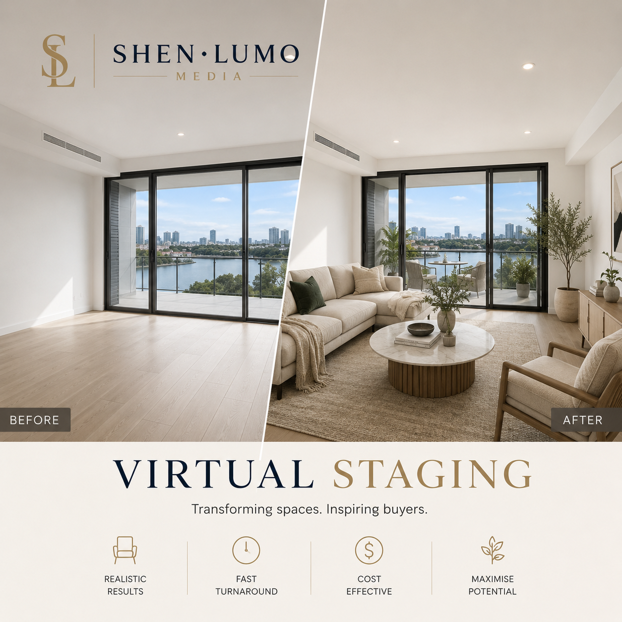 Virtual Staging — Helping buyers visualise potential