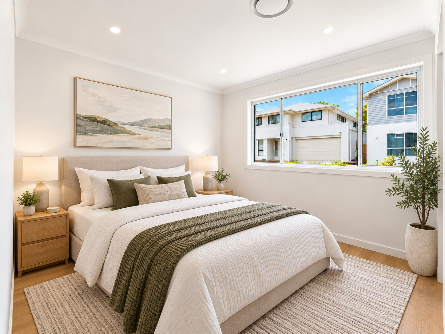 Bright Minimalist Bedroom with Green Accents.png