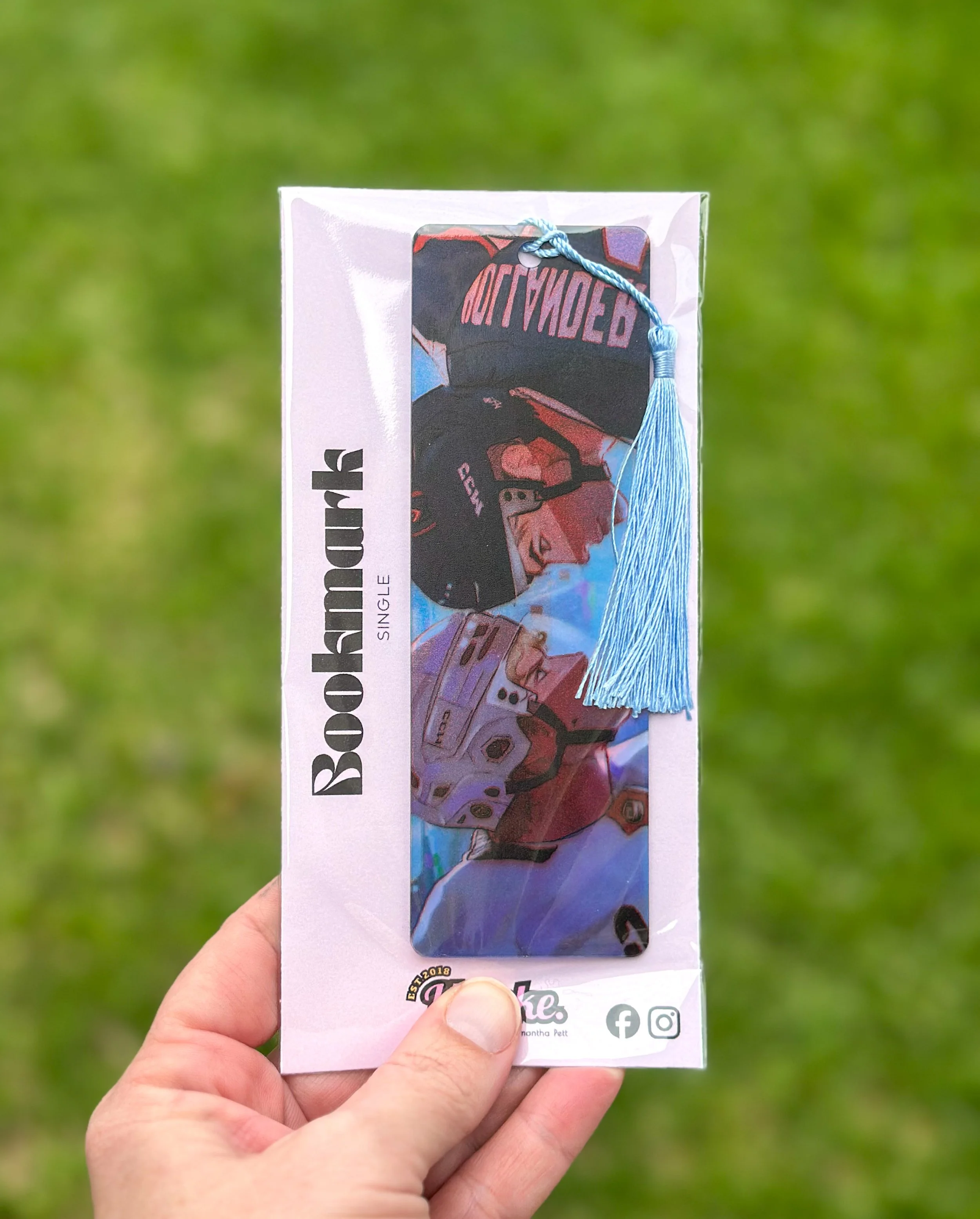 Hockey Bookmark Romance 2