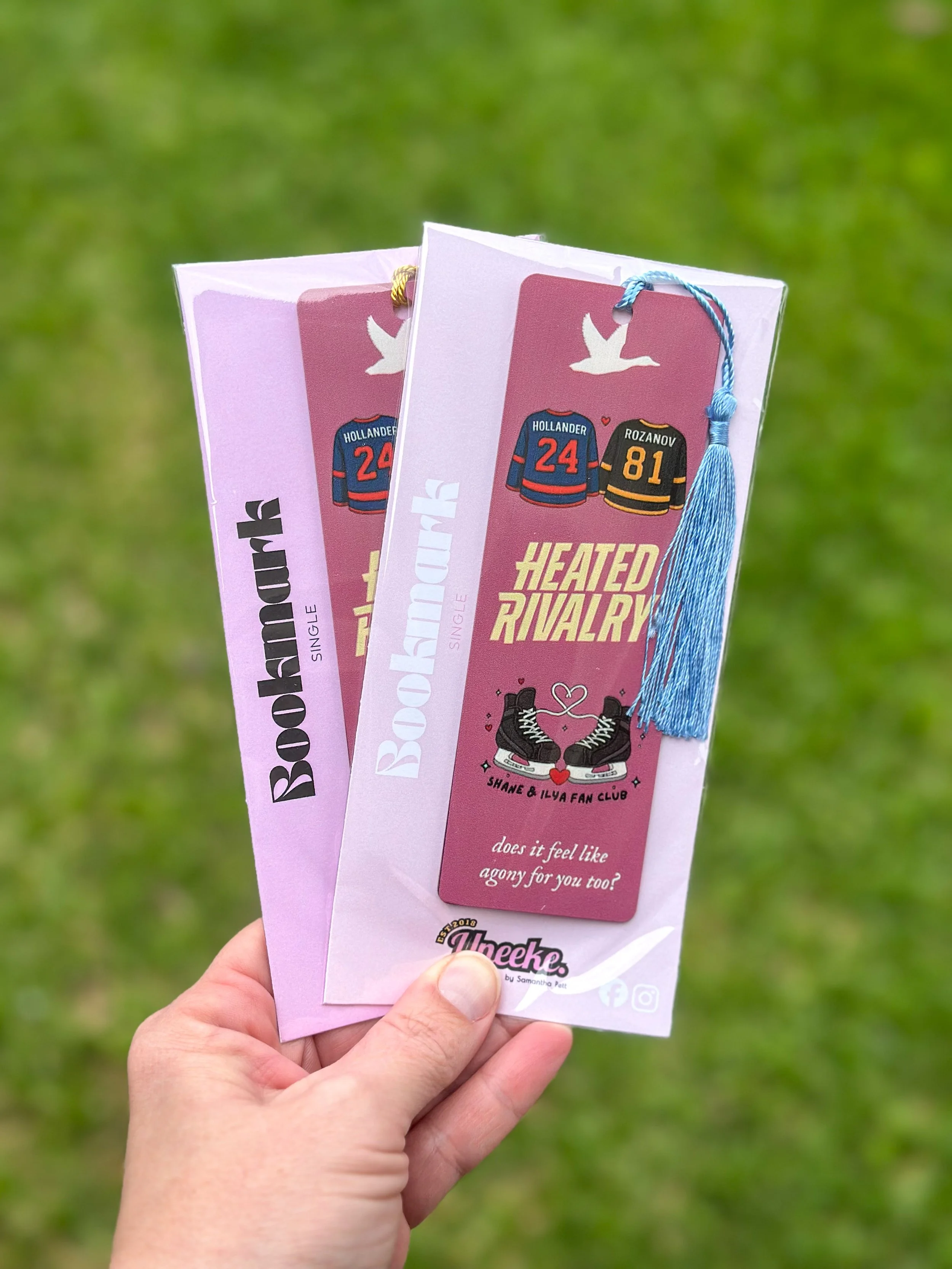 Hockey Romance Bookmark 1