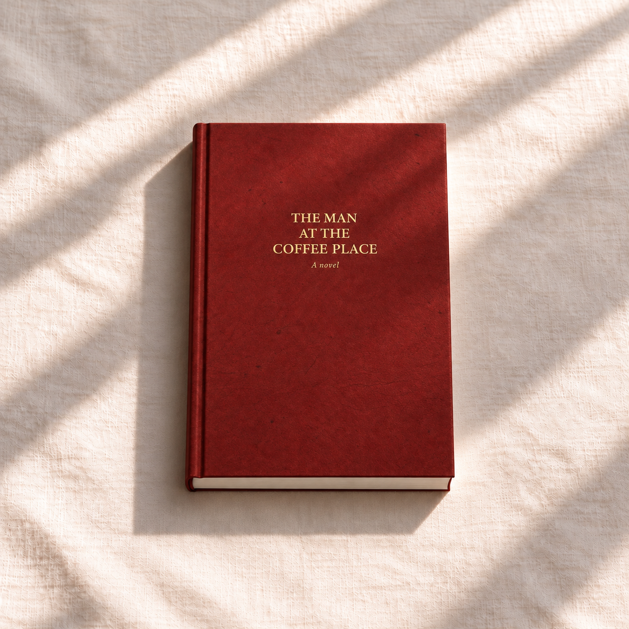 The Man at the Coffee Place — front cover