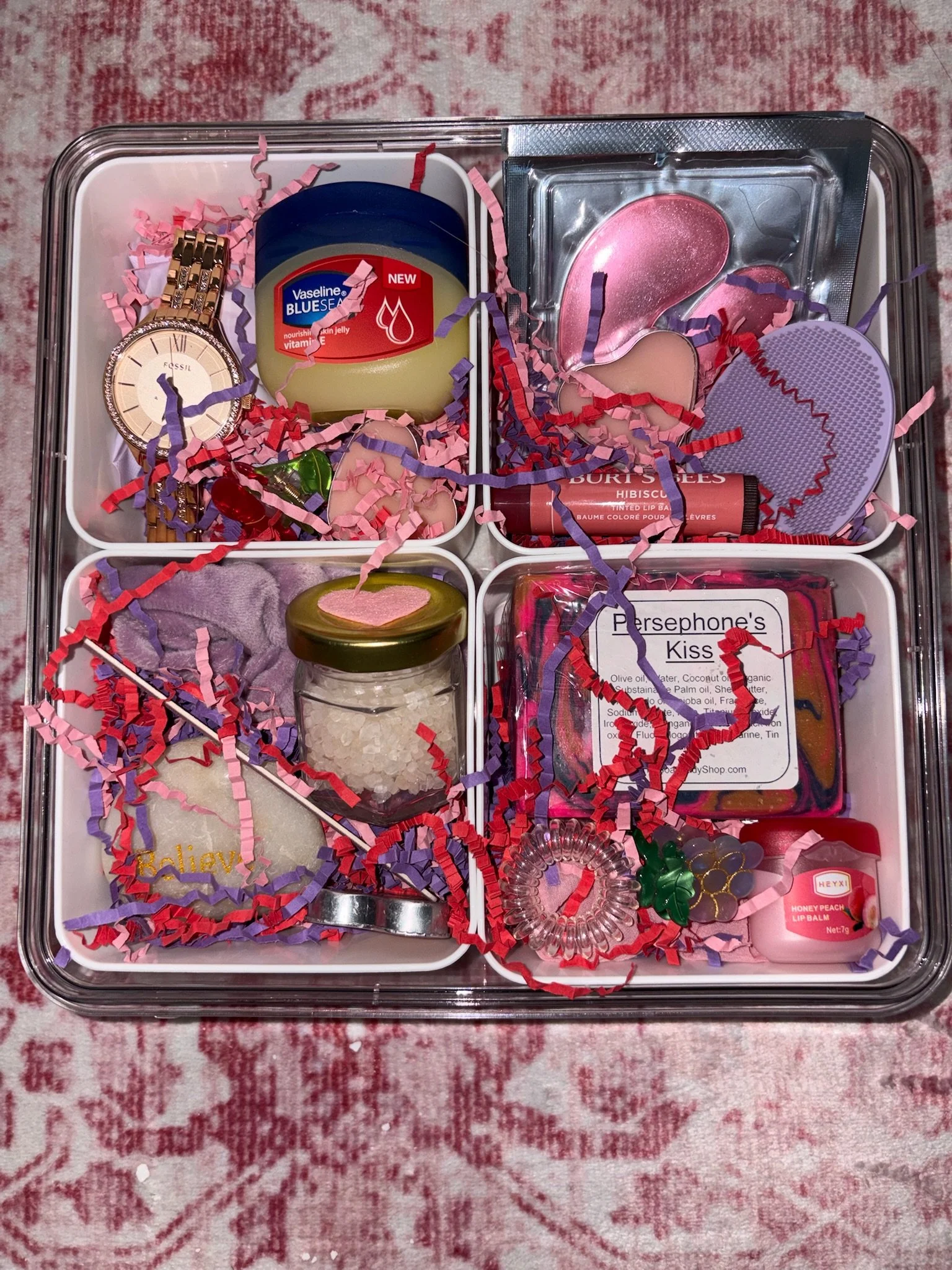 self care snackle box ✨ 💜 ft. kiss me im fruity
