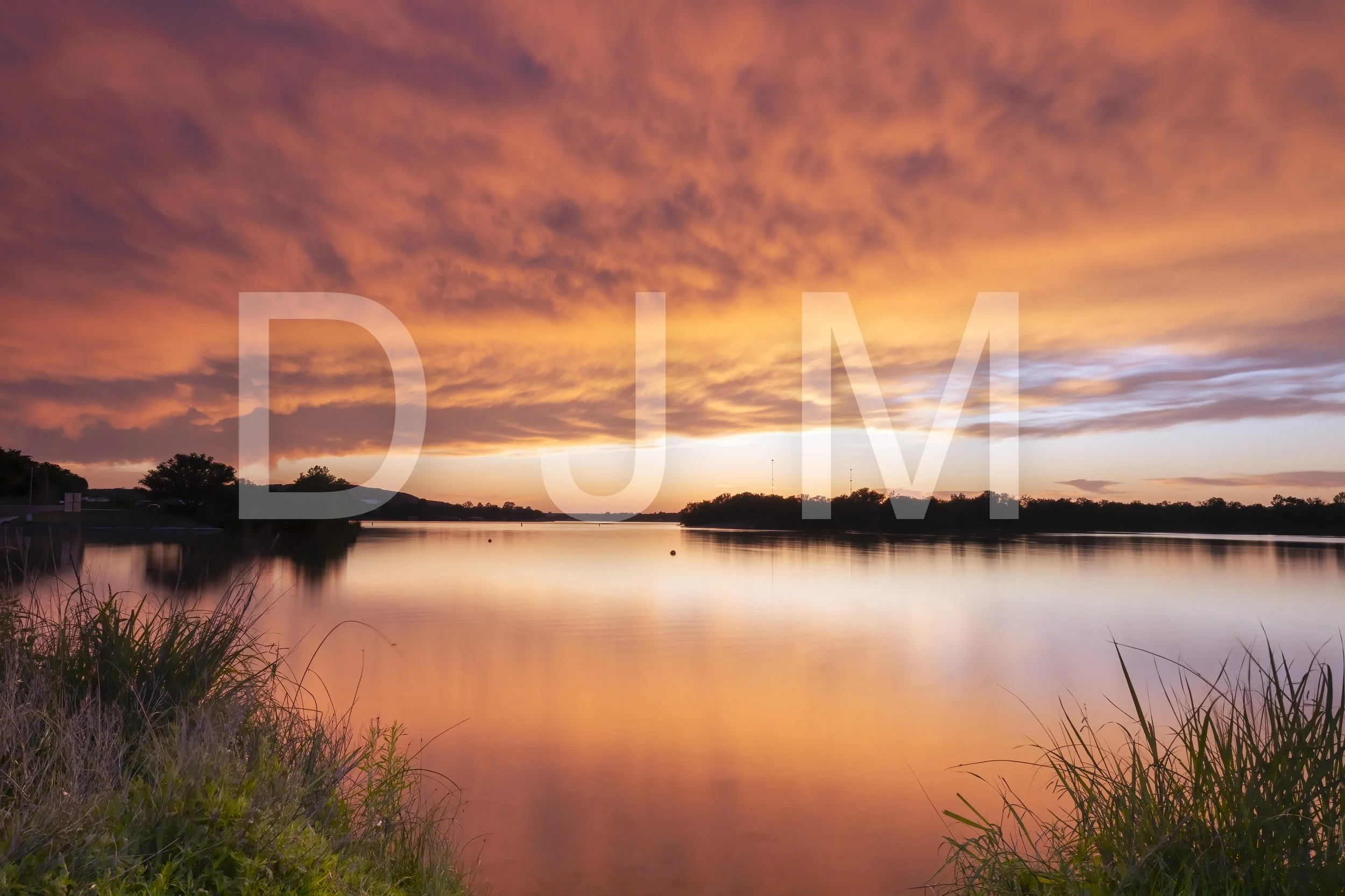 Sunset over Inks Lake