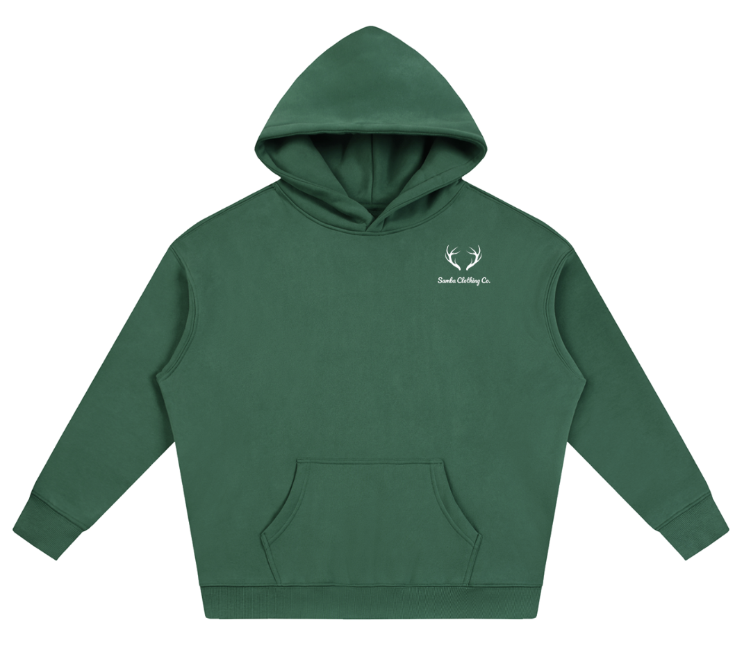 Men's green hoodie