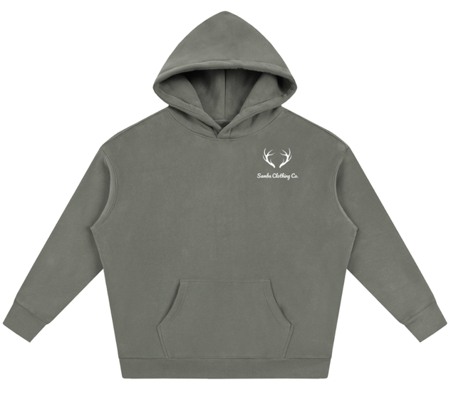 Men's grey hoodie