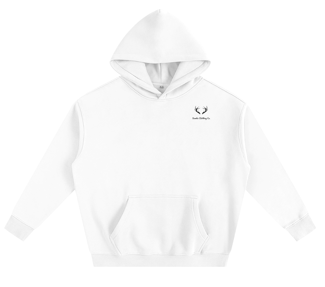 Men's White Hoodie