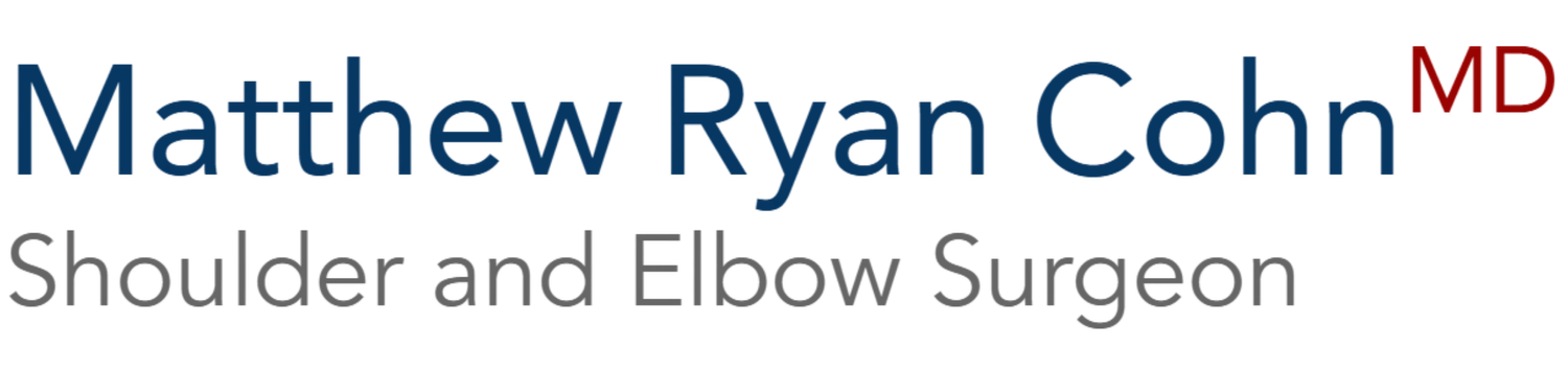 Matthew Ryan Cohn, MD | Shoulder &amp; Elbow Surgery