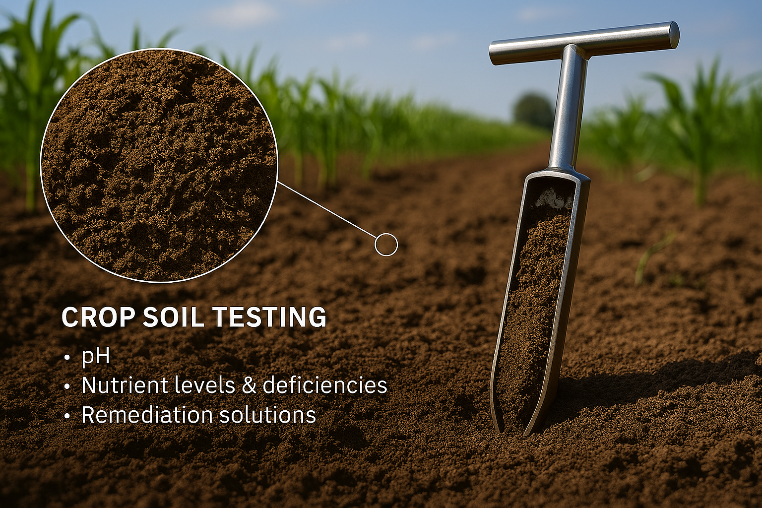 Agricultural & Crop Soil Testing