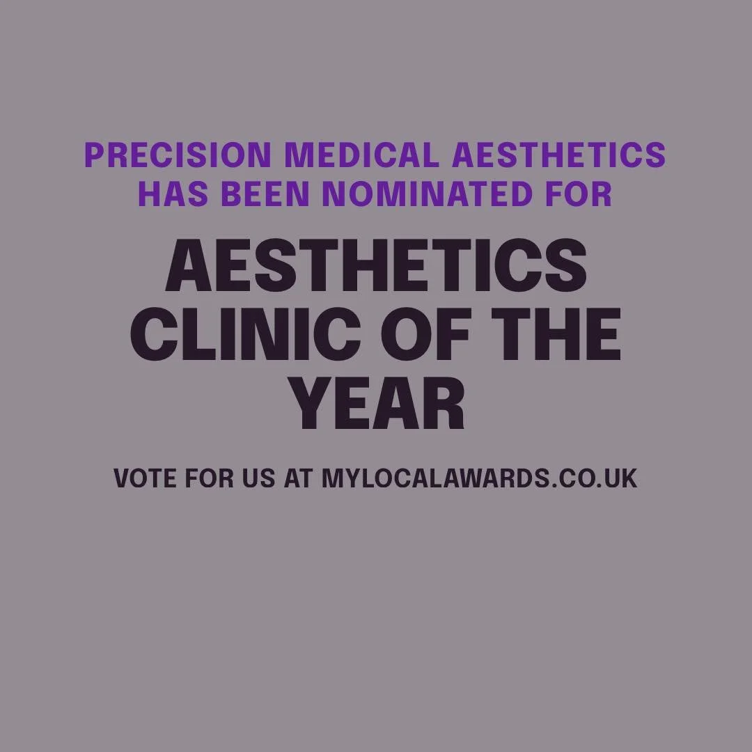 🤍 WE&rsquo;RE HALFWAY THERE! 🤍

We&rsquo;re now just over halfway through voting for the My Local Awards, and I wanted to say a huge thank you to everyone who has already voted for Precision Medical Aesthetics for Aesthetics Clinic of the Year.

I&