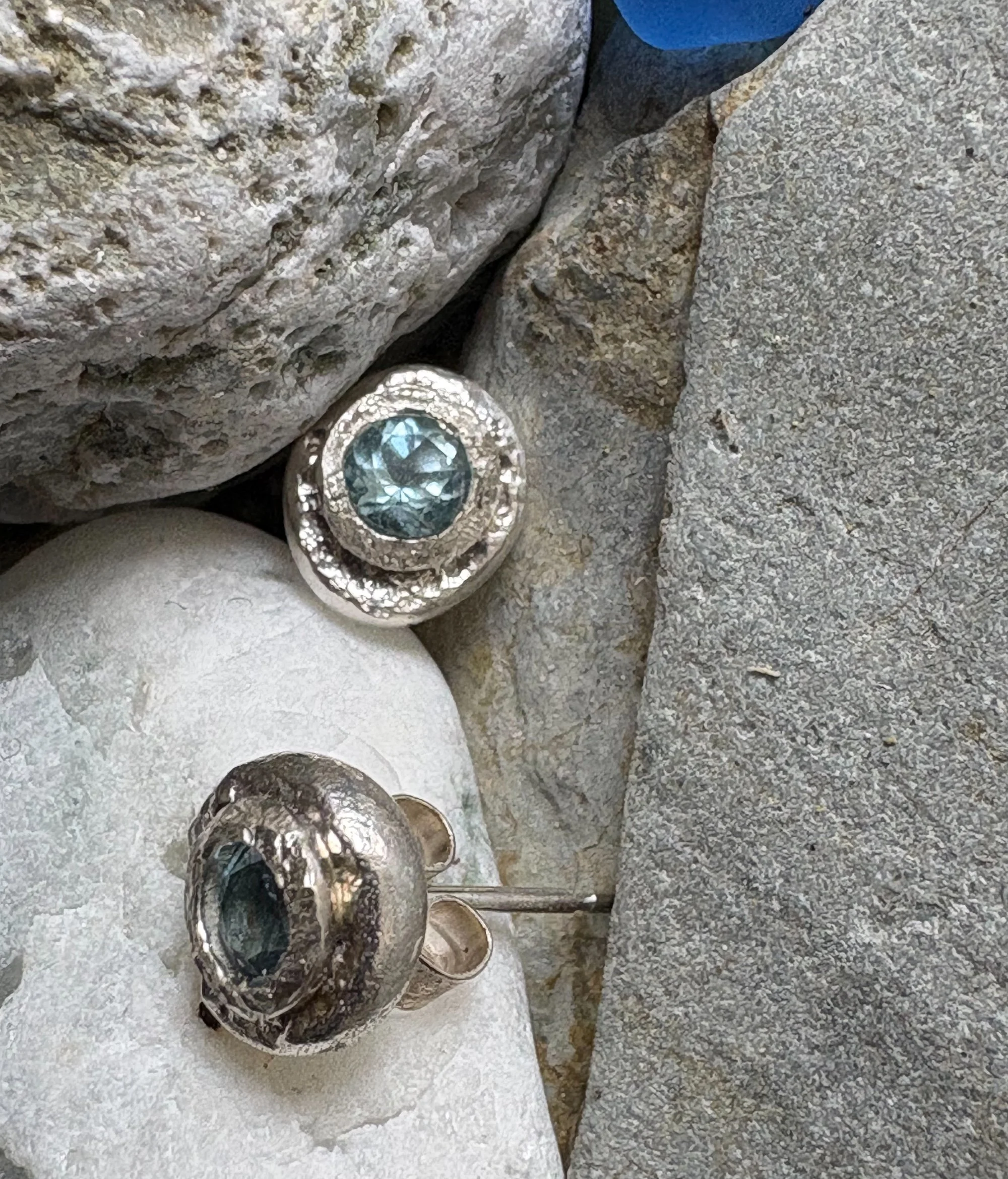 Rock Pool Stud Earrings