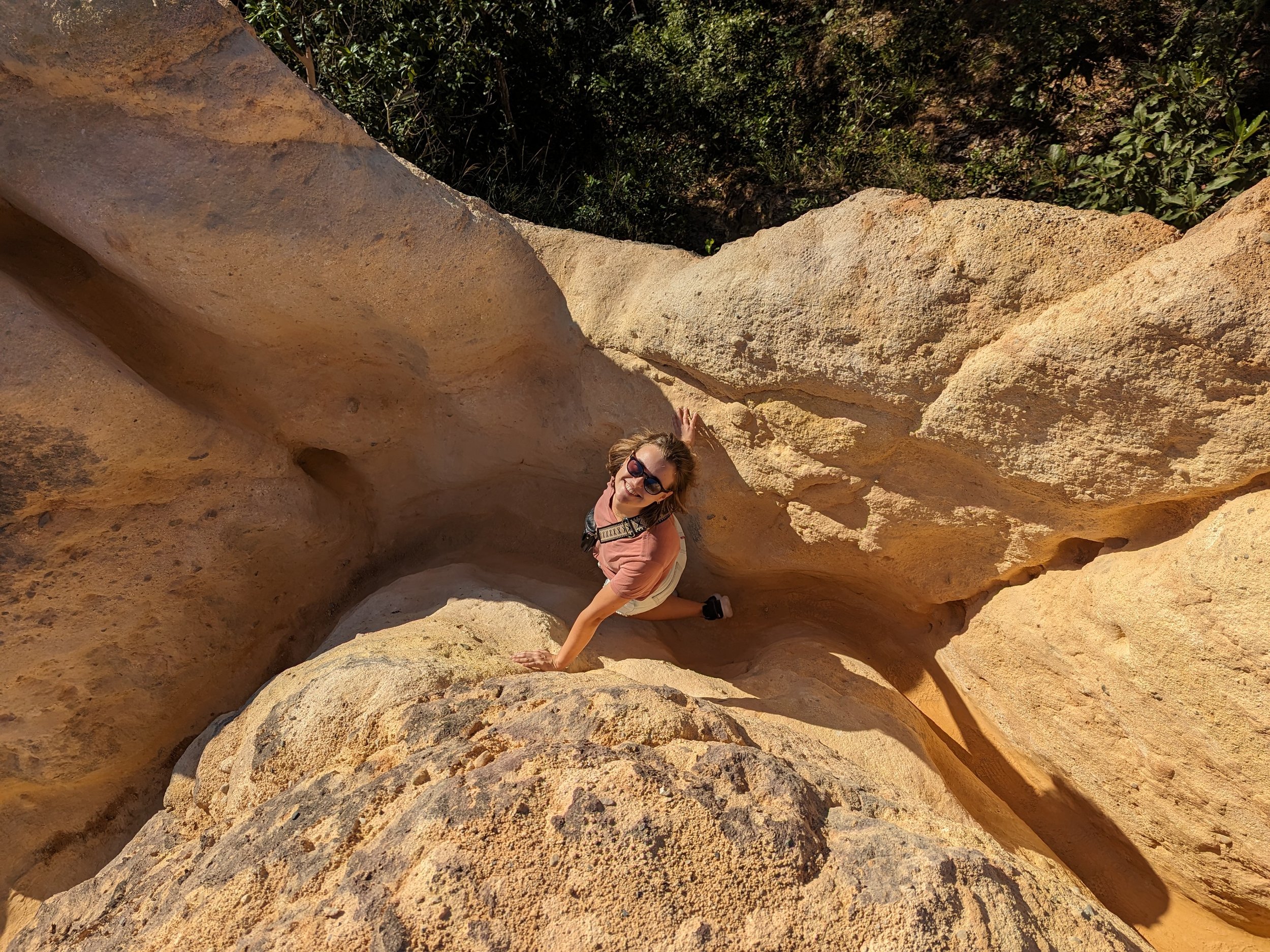 Foto von oben auf den Pai Canyon