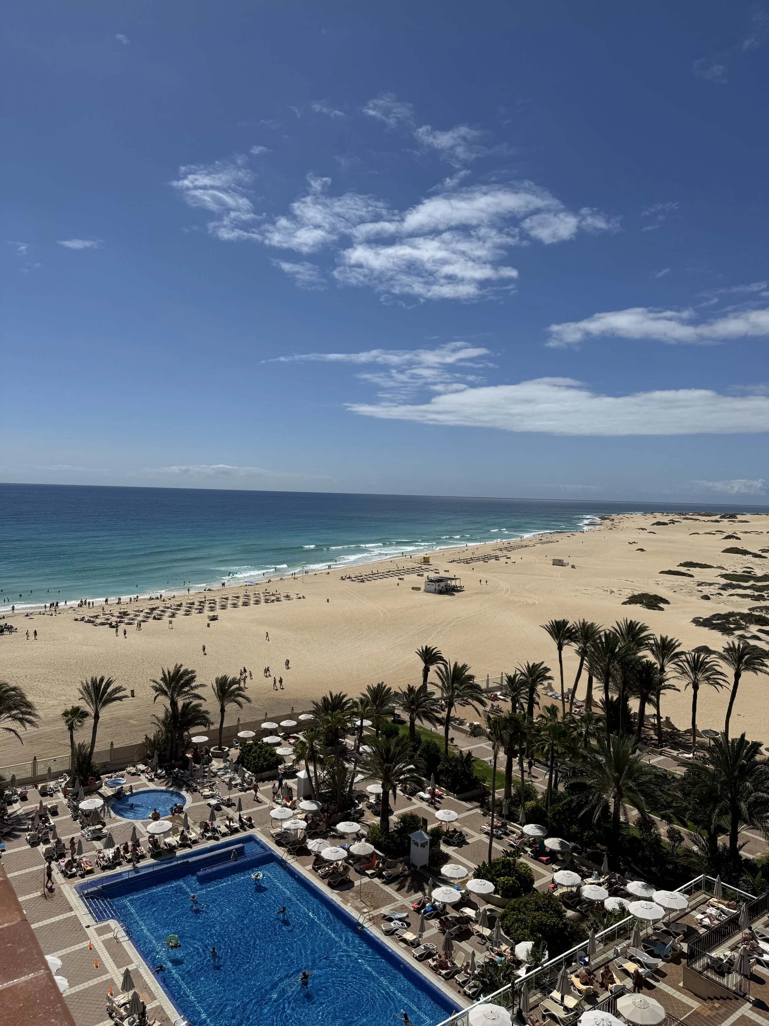 All-Inclusive Hotel auf Fuerteventura mit traumhaftem Panoramablick über das Meer