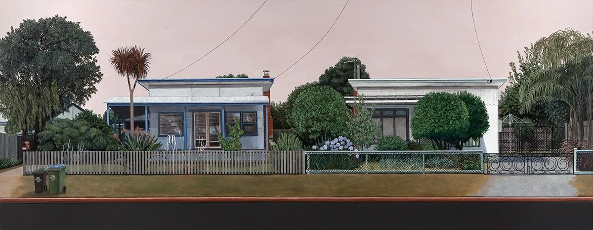 Signs of Life, 2020 | acrylic on linen | 70 x 180 cm, 73 x 183 cm (framed)