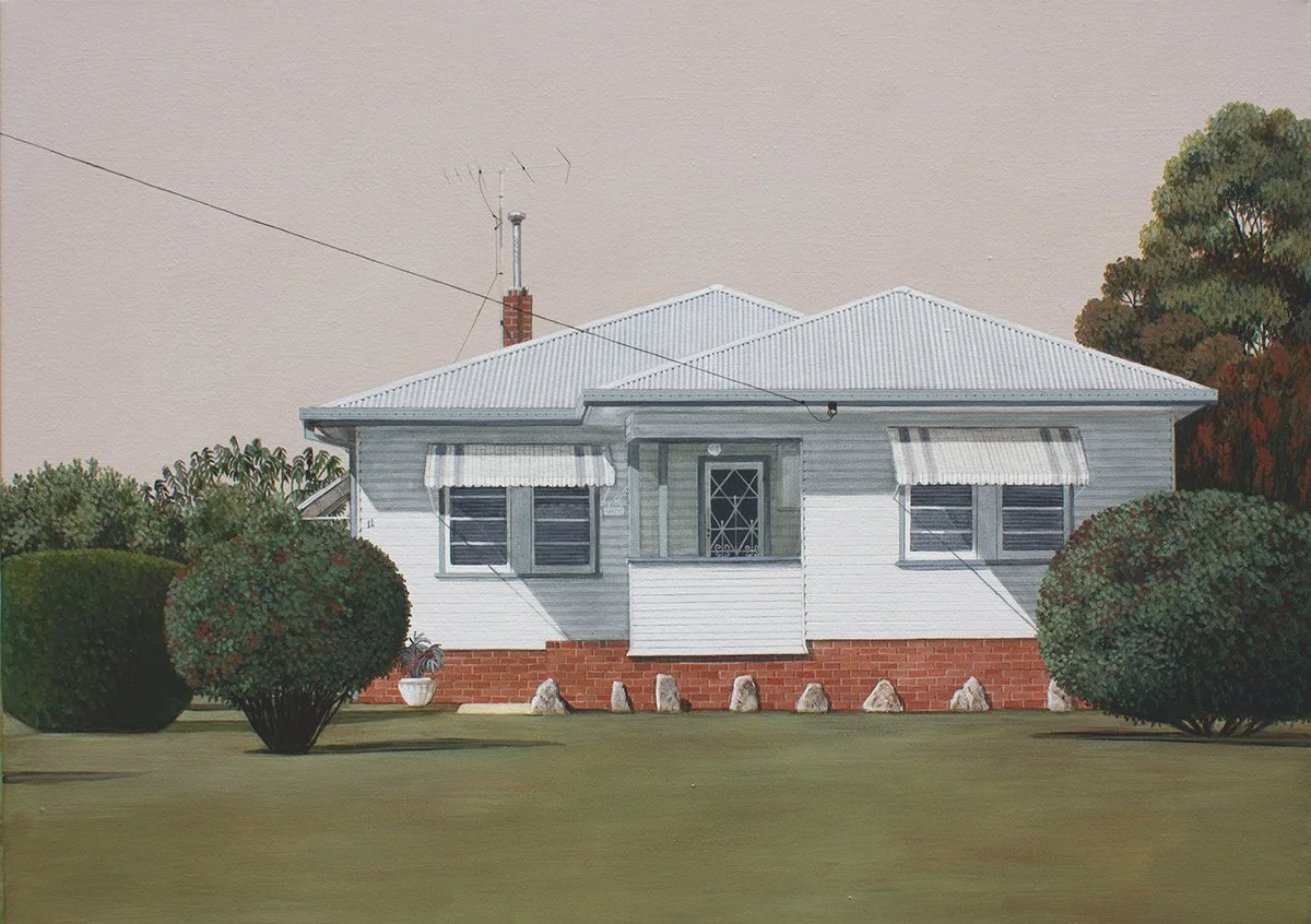 The Balance of Things, 2021 | acrylic on polycotton | 50 x 70 cm, 53 x 73 cm (framed)