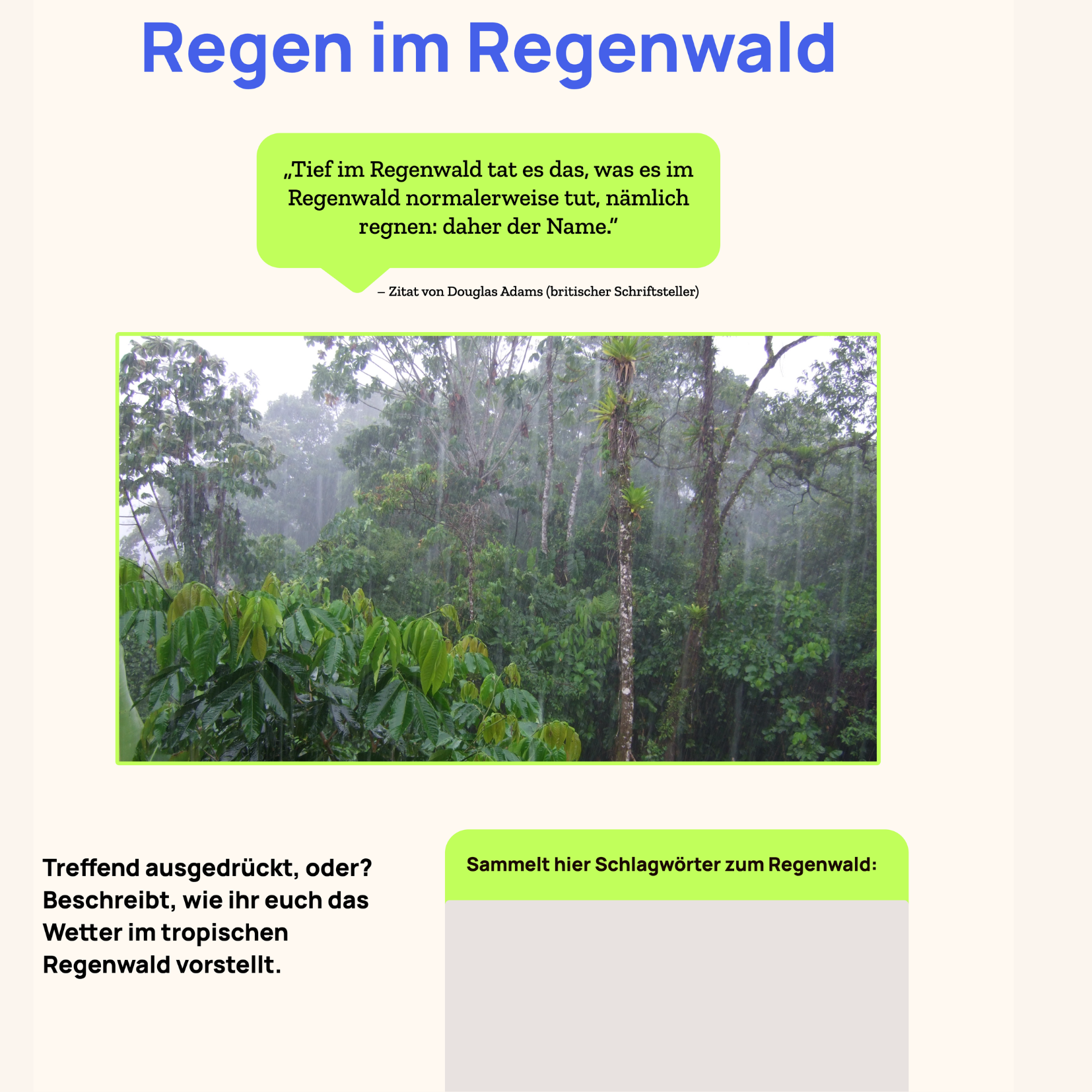Digitales Lernformat für den Unterricht, Projekt diggies – Arbeitsprobe aus dem Portfolio von Nadine, Copywriterin Berlin
