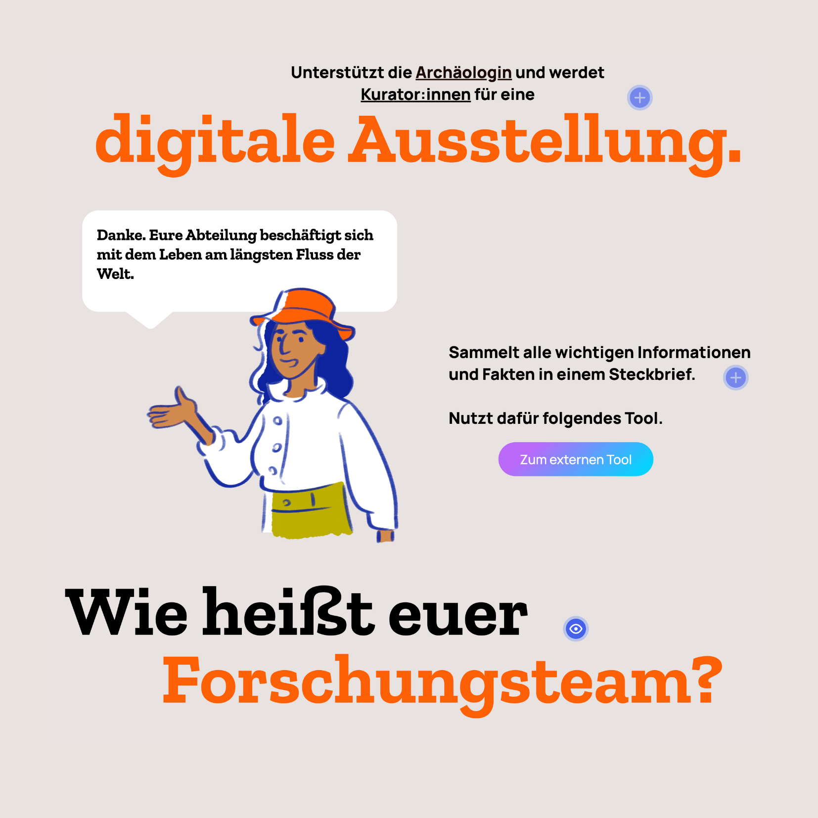 Digitales Lernformat für den Unterricht, Projekt diggies – Arbeitsprobe aus dem Portfolio von Nadine, Copywriterin Berlin