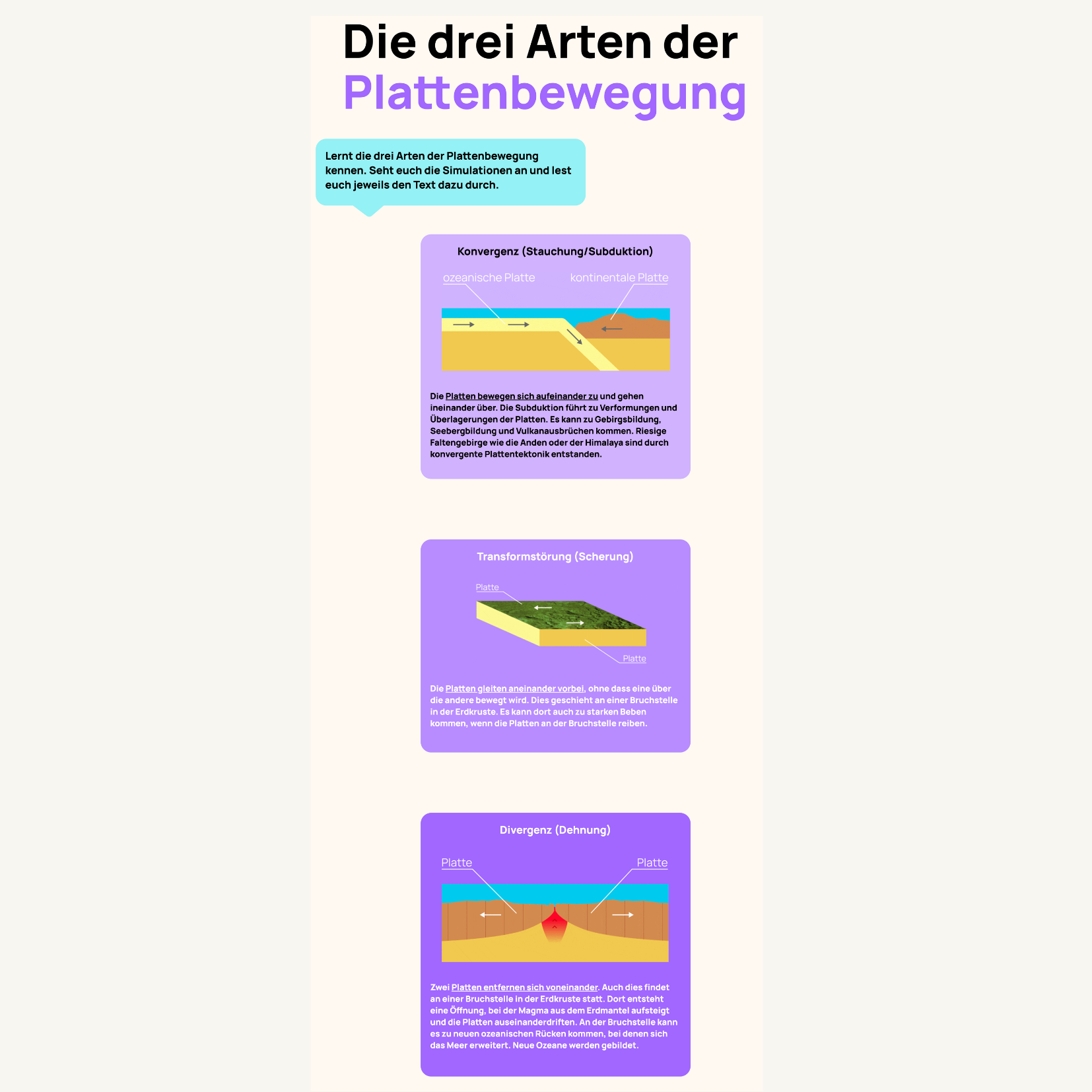 Digitales Lernformat für den Unterricht, Projekt diggies – Arbeitsprobe aus dem Portfolio von Nadine, Copywriterin Berlin