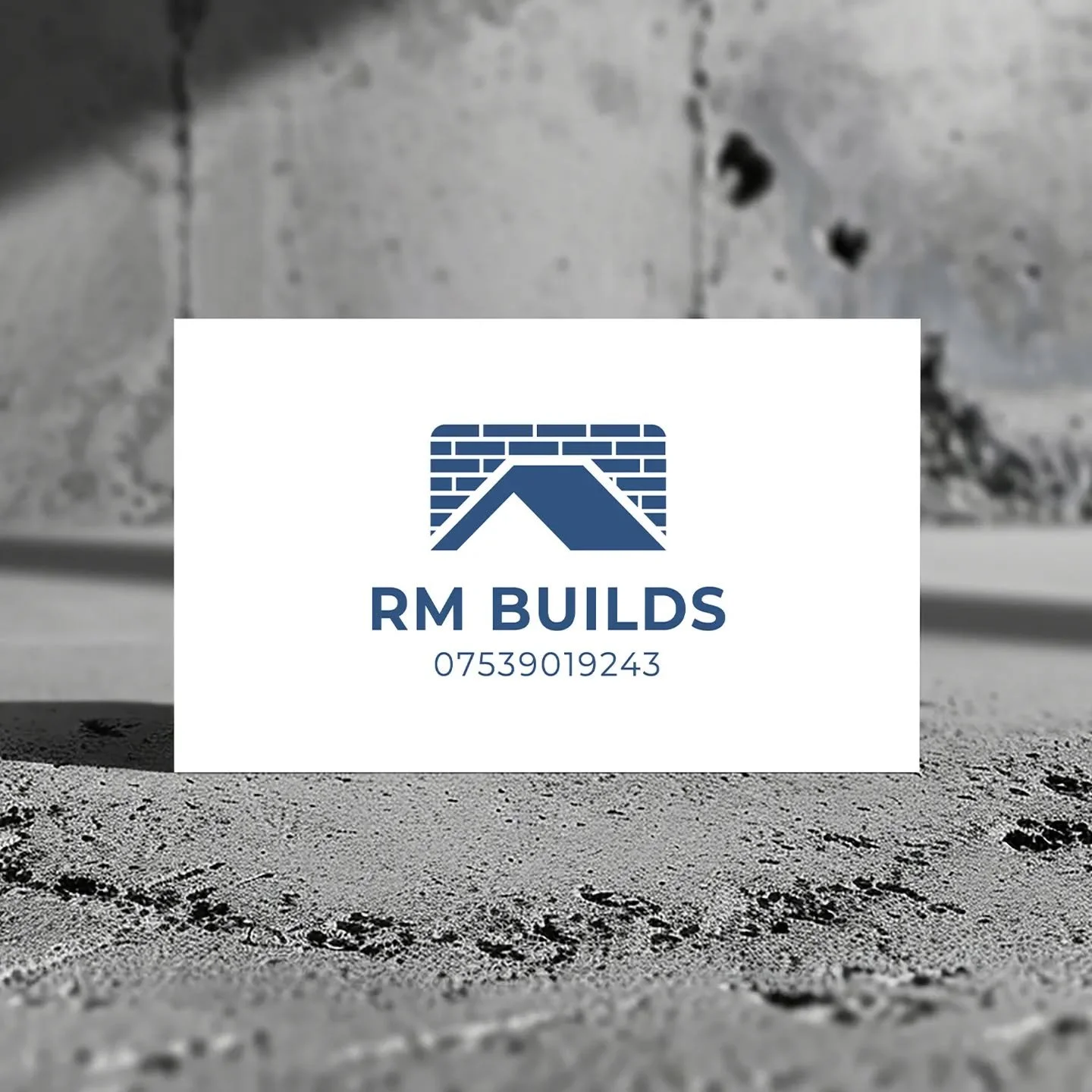 A beautifully crisp logo for a local builder specialising in general building and hard landscaping #graphicdesign #logodesign #logo #localbusiness #building #builder #print #design #smallbusiness