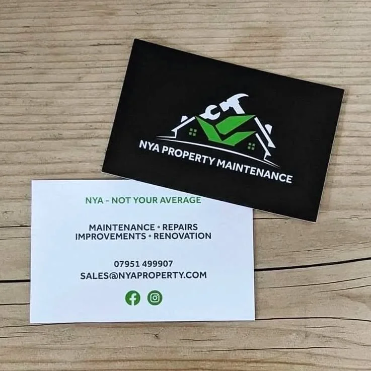 Branding and Business Cards for @nyaproperty this week 👊

Working with the client I created a logo that they were happy with, I always offer multiple versions and then work with clients to amend and create something they love

Business cards are to 