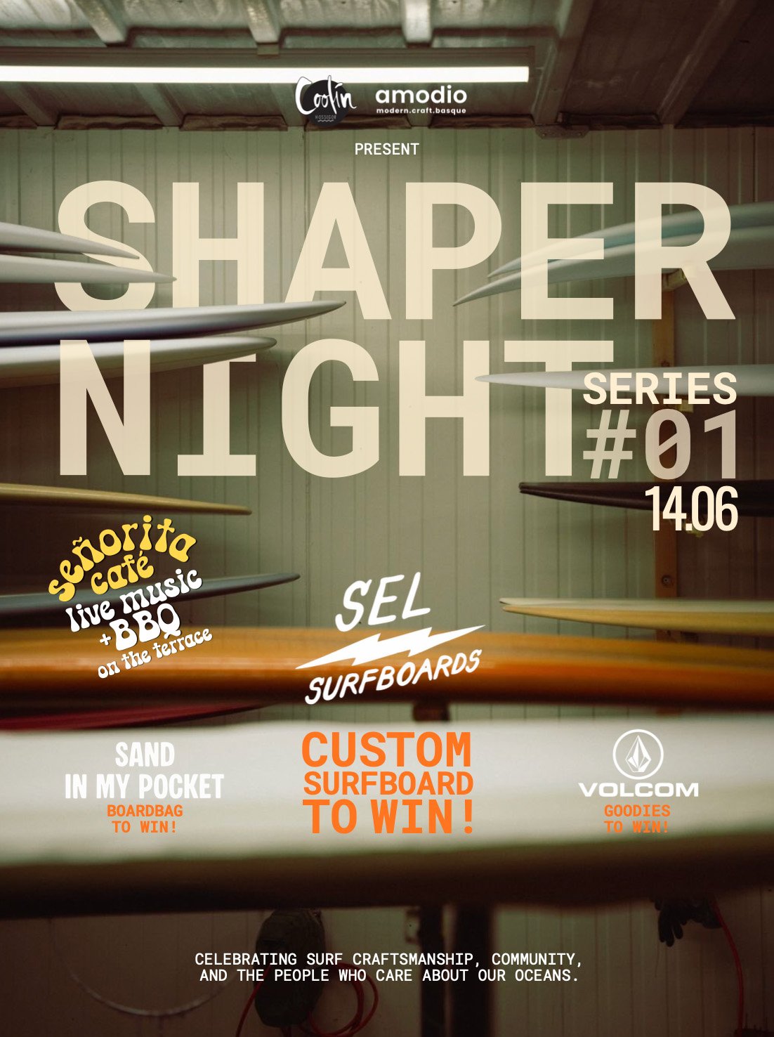 Affiche de la soirée Shaper