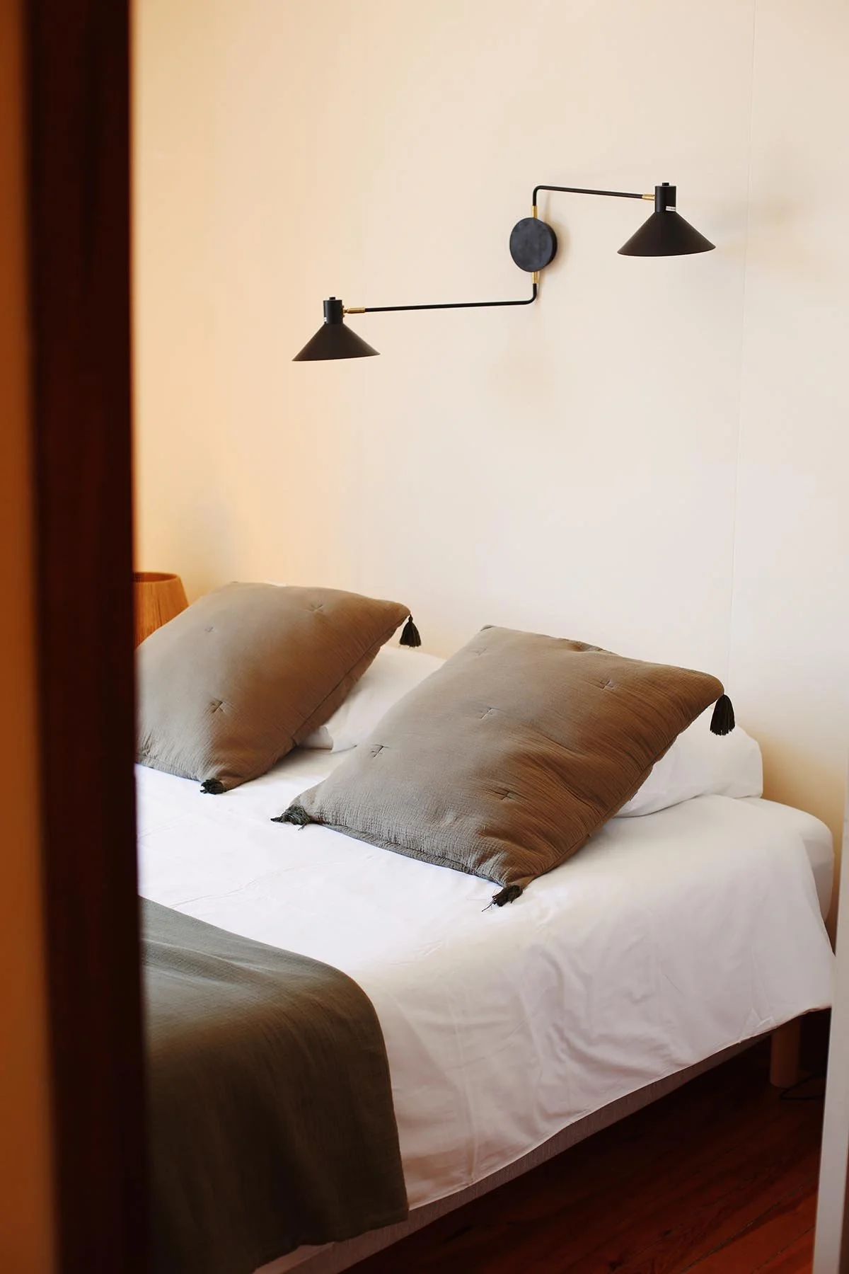 Salon lumineux du Coolin Loft, appartement de vacances à Hossegor