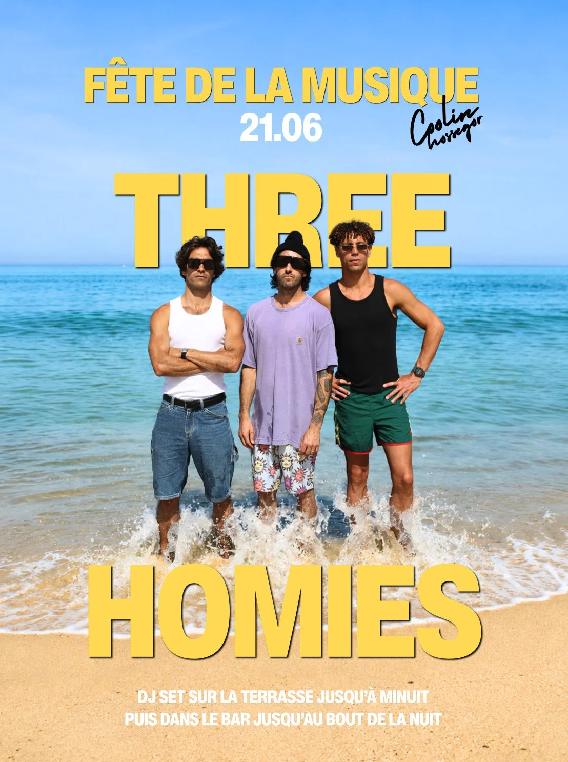 affiche de three homies