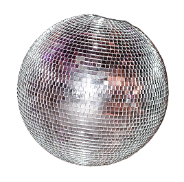 Sphere en miroir disco ball