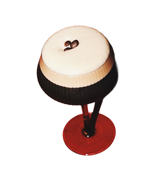 Espresso martini préparé au bar Coolin à Hossegor