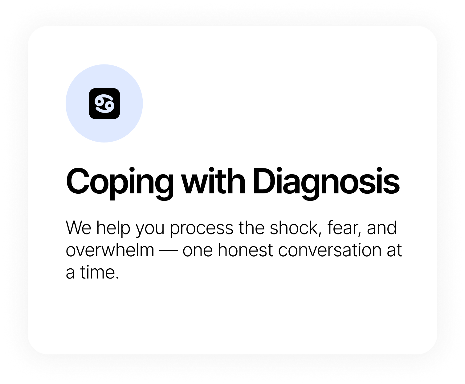 Coping with Diagnosis
