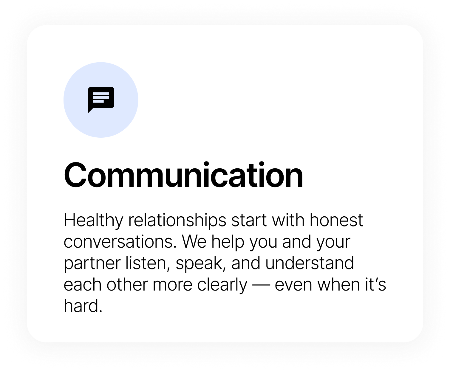 Communication