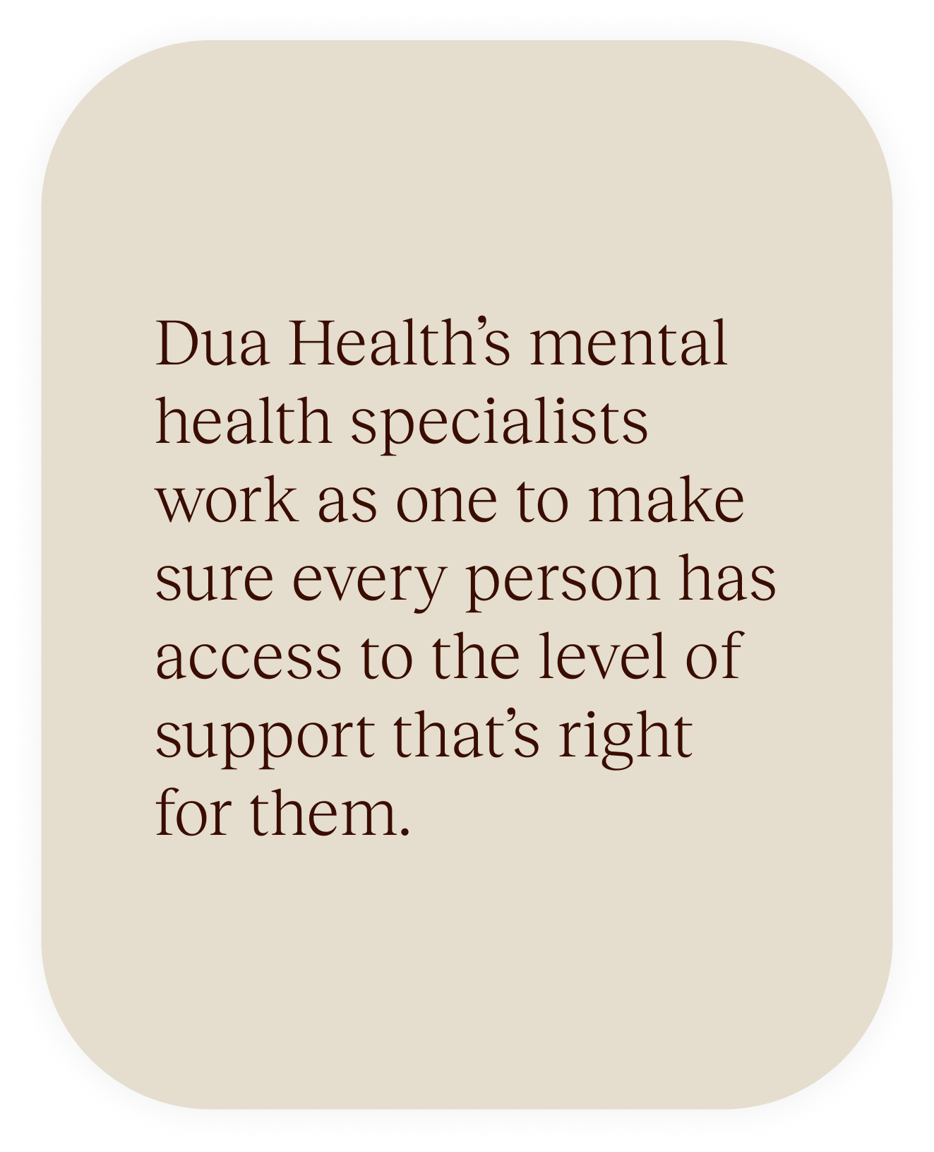 Dua health therapists