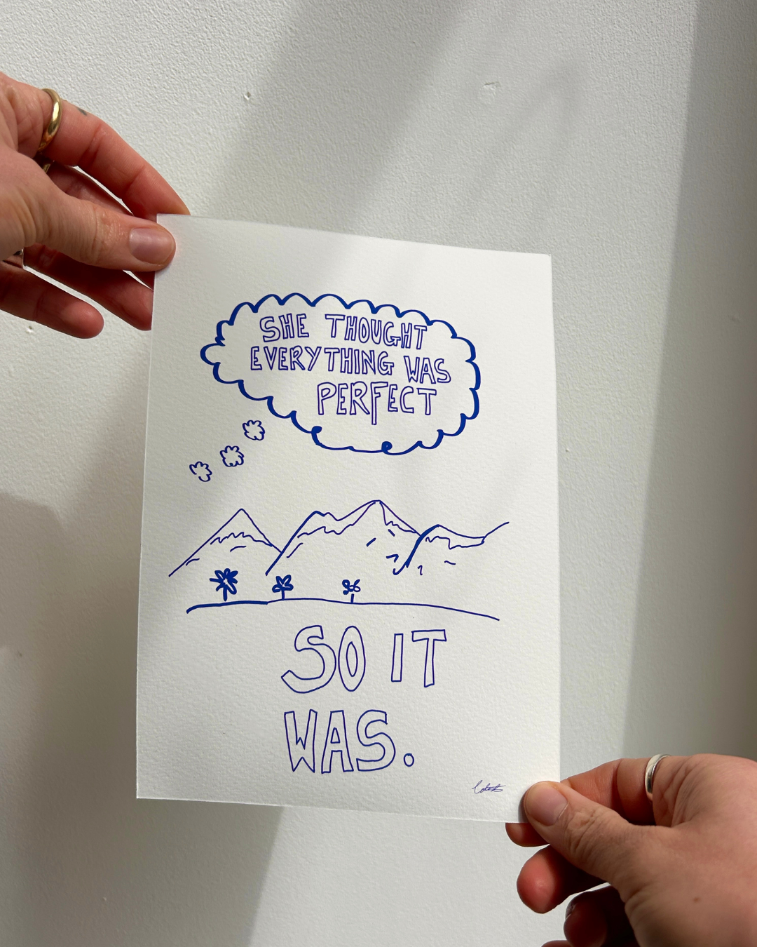 So it Was - Fine Art Print
