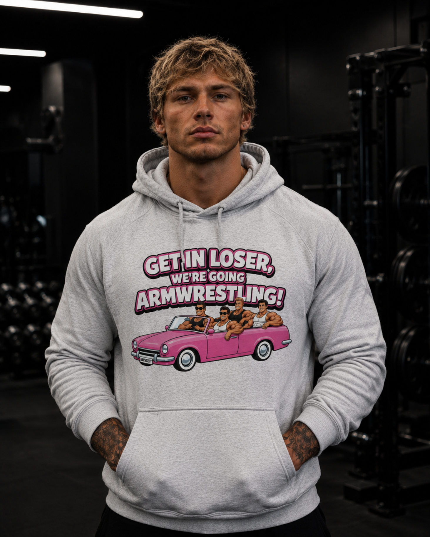 Mean Guys Hoodie - Punchline Series