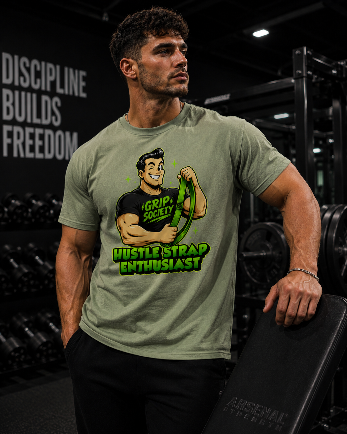 Hustle Time Tee - Punchline Series