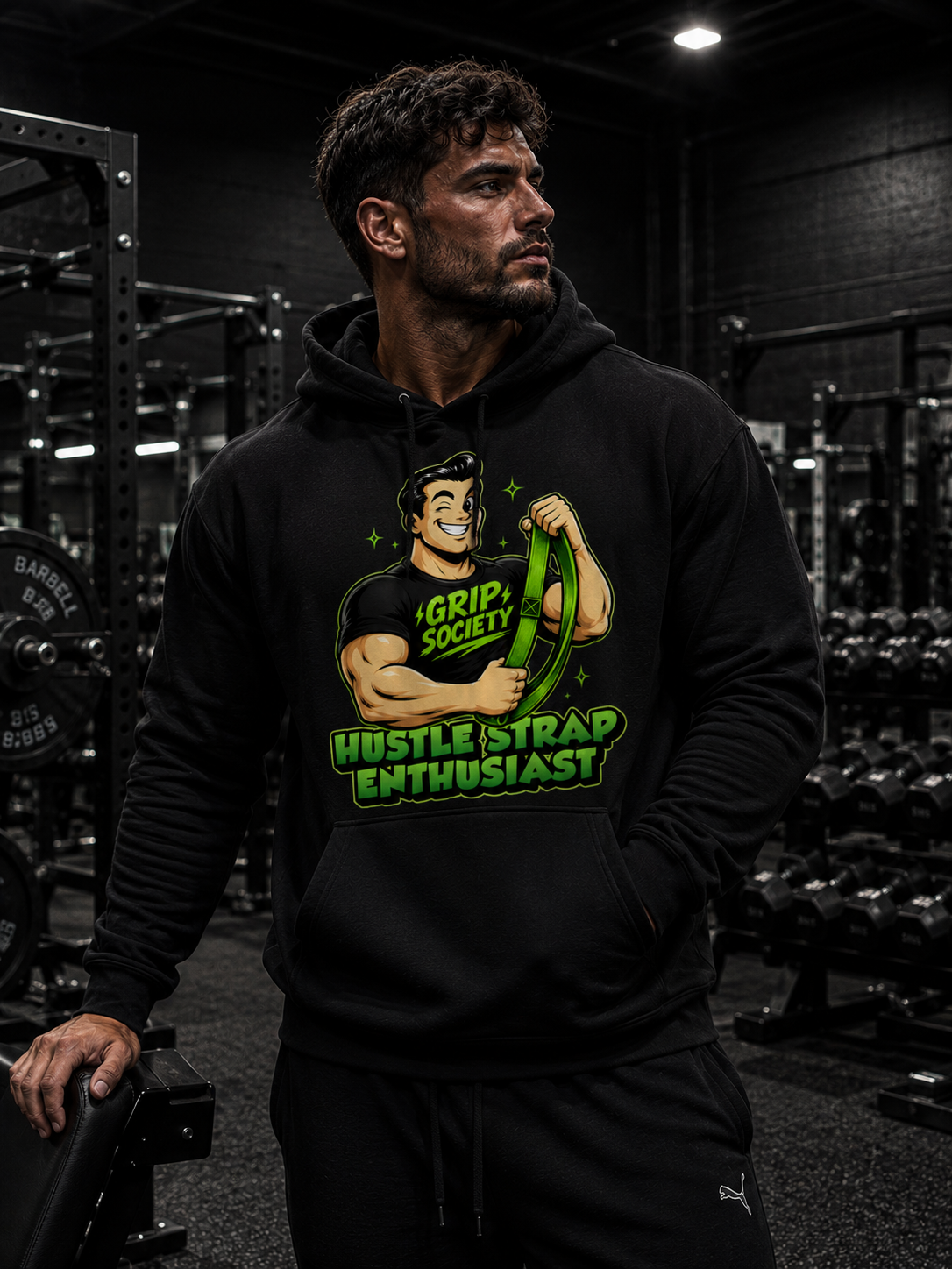 Hustle Time Hoodie - Punchline Series