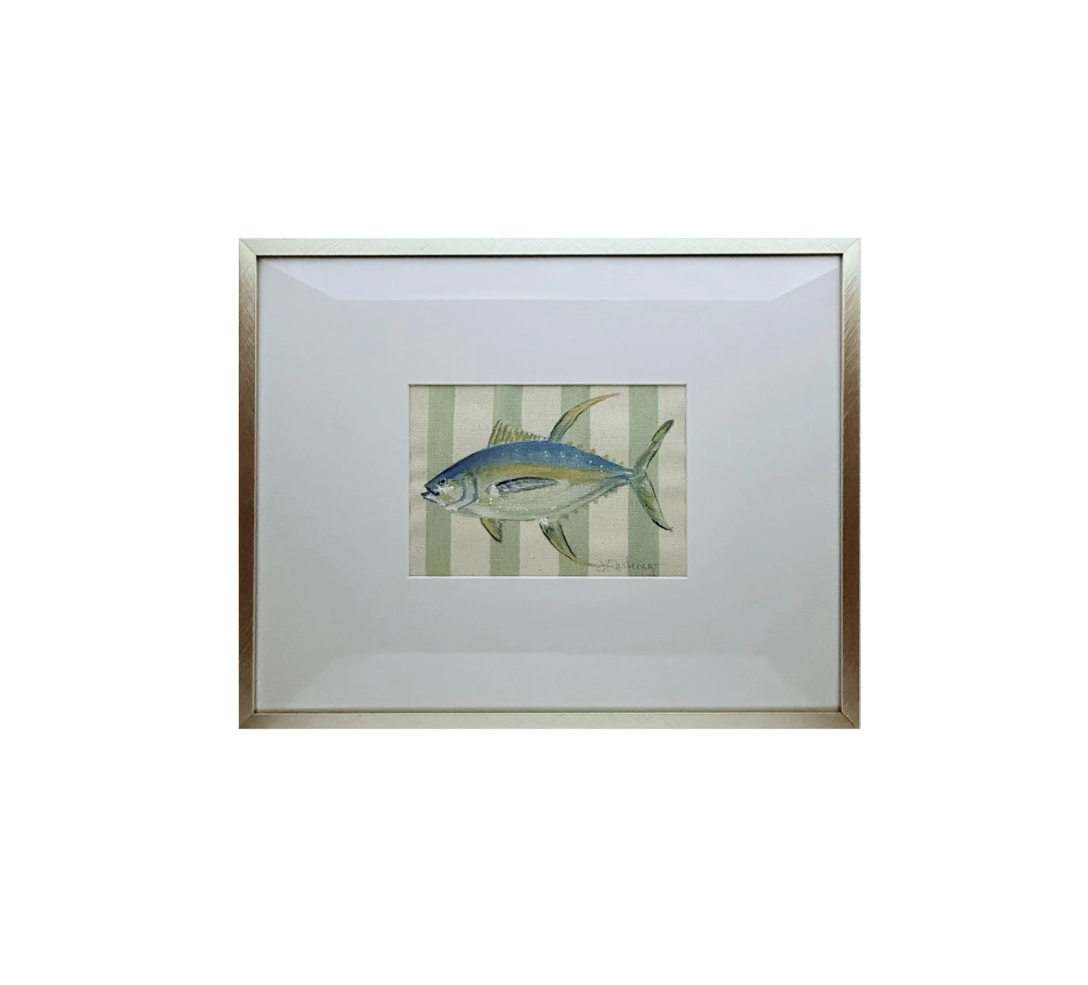 Yellowfin - Striped background