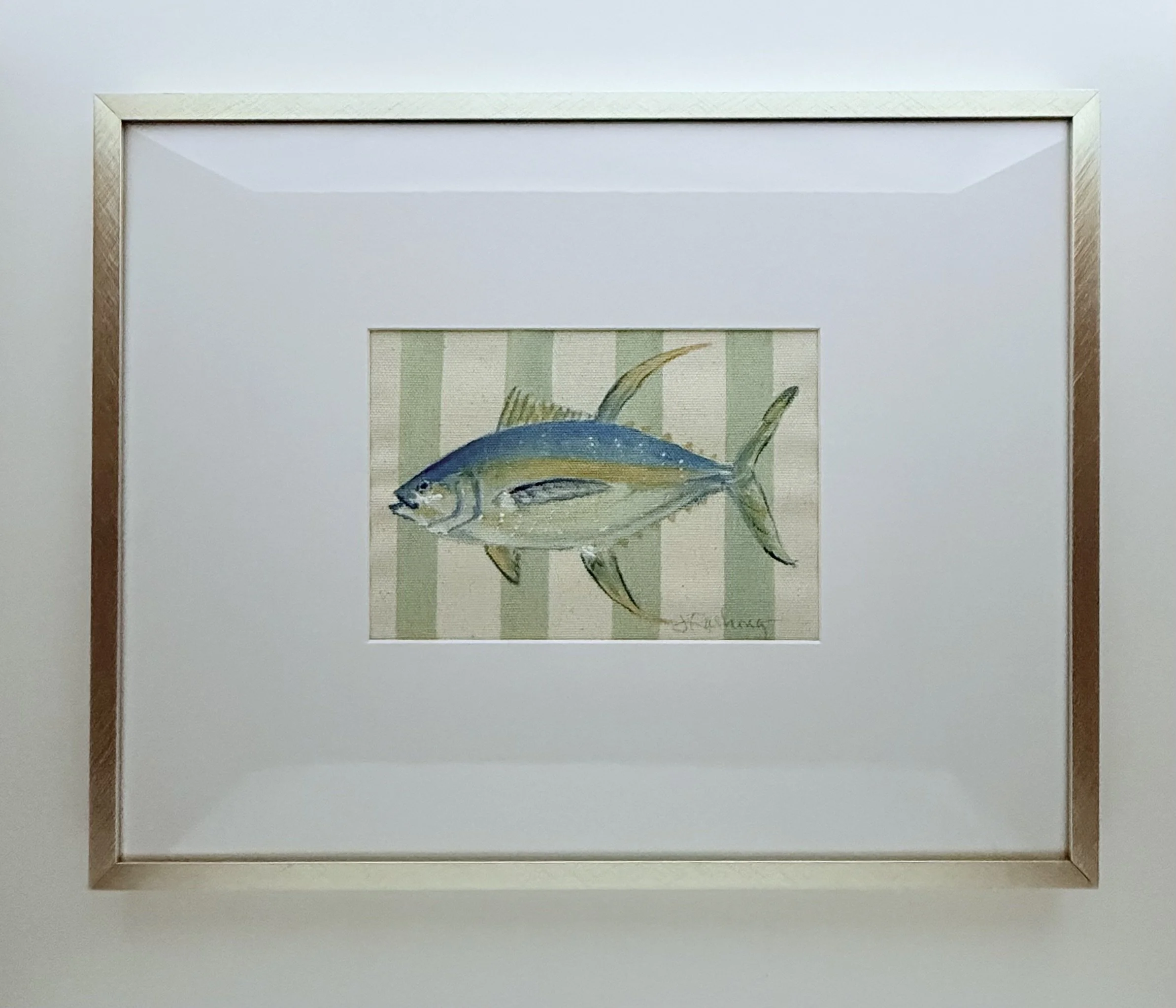 Tuna - Striped Background - Small