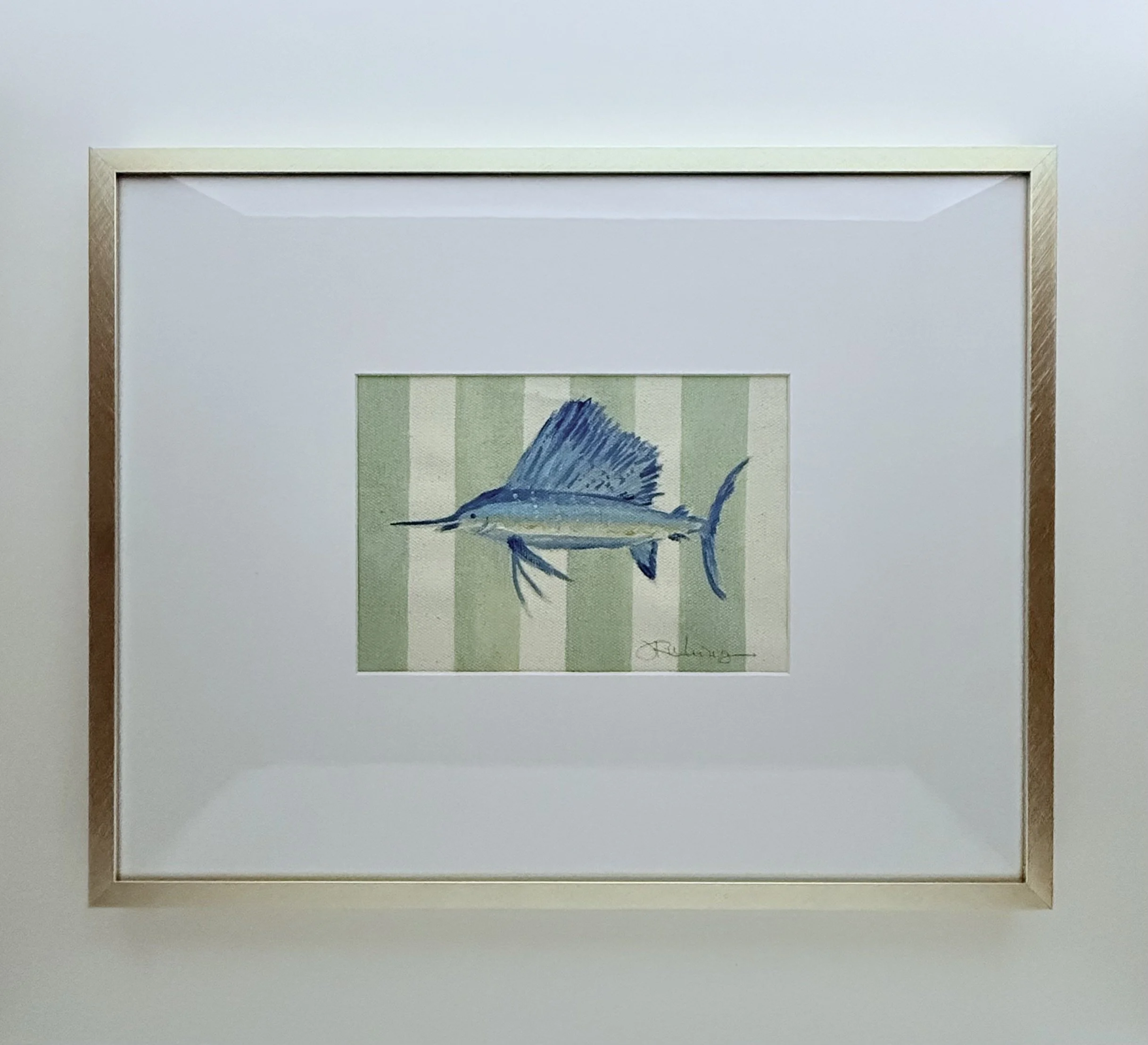 Mahi - Striped Background