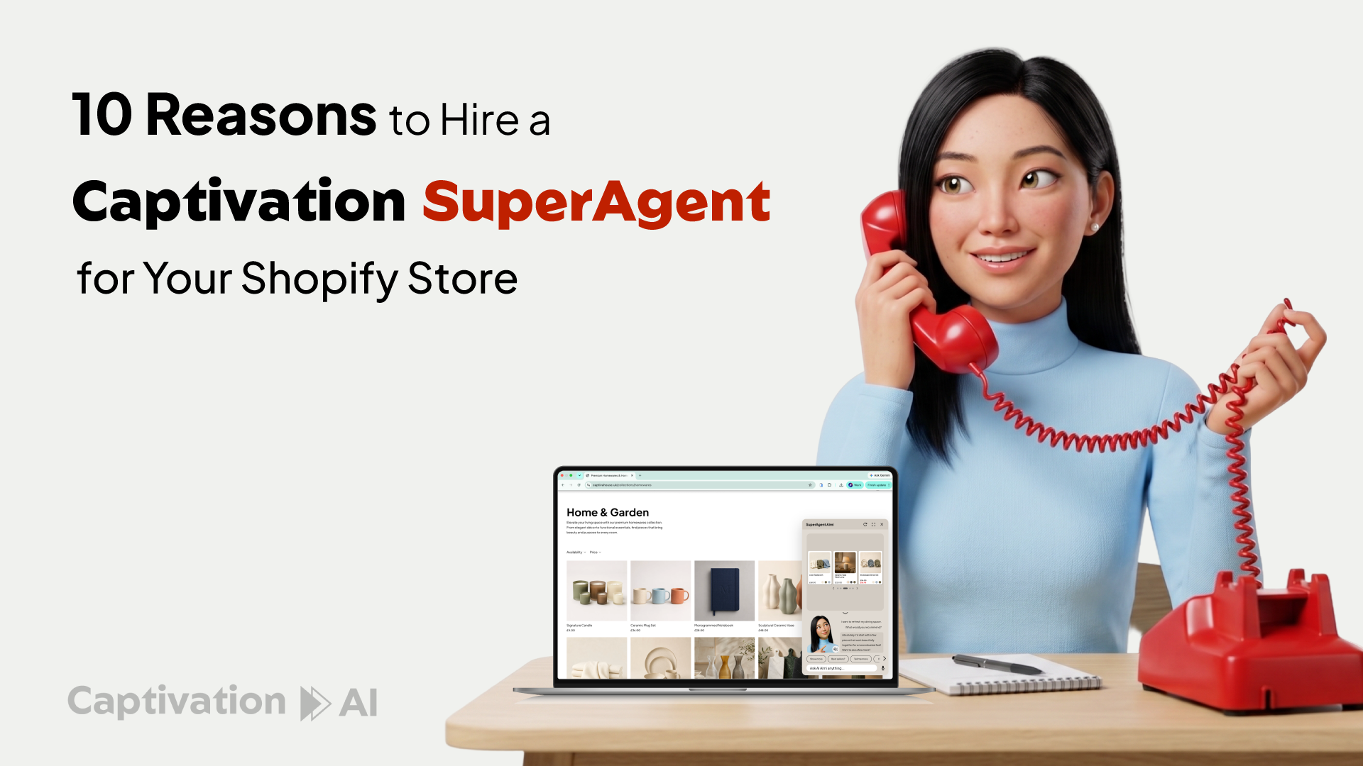 10 Reasons to Hire a Captivation SuperAgent for Your Shopify Store