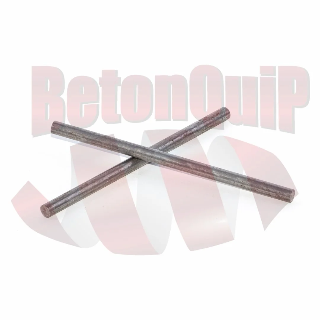Two metal rods crossed on a white background with a watermark that says 'BetonUp'.