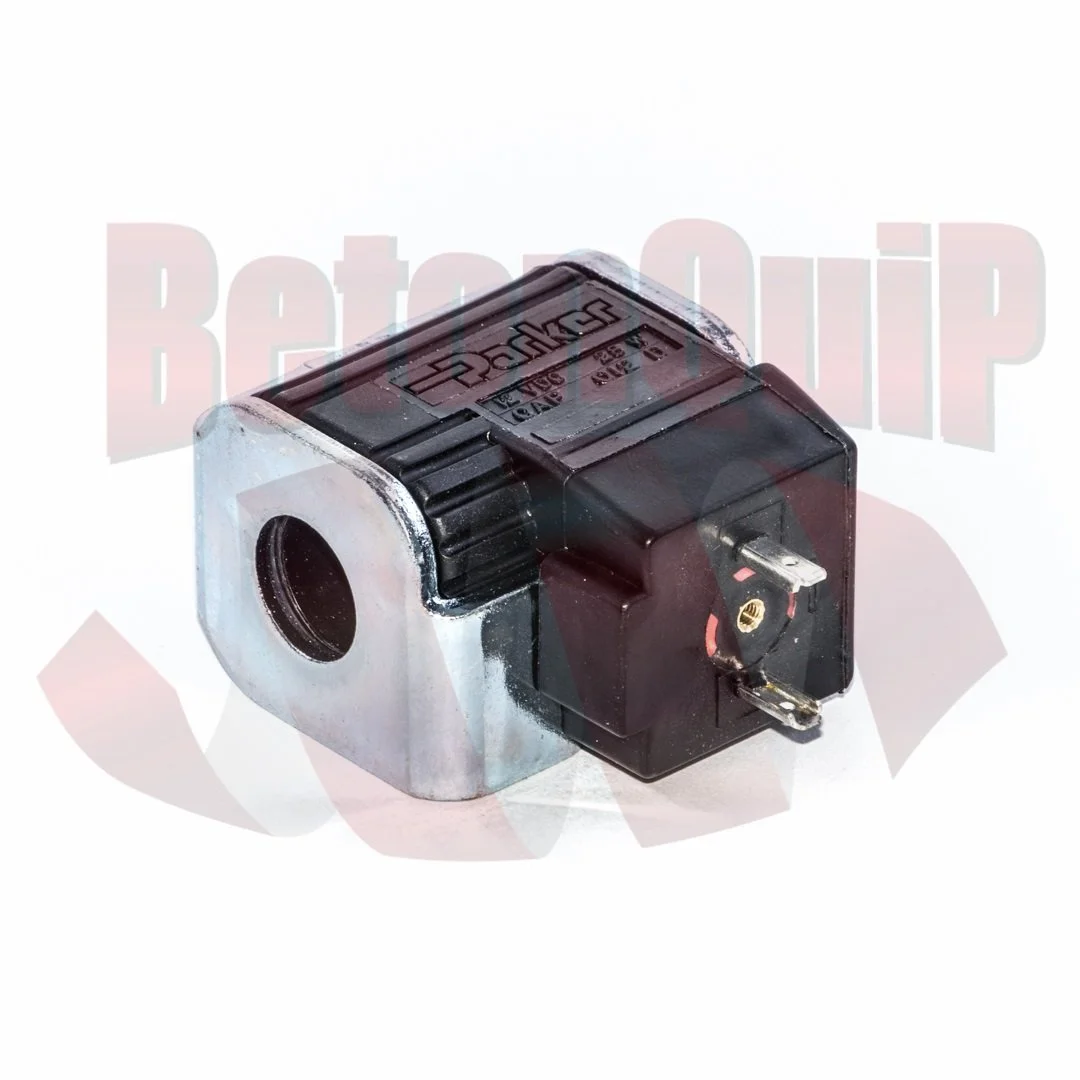 Automotive fuel cut-off relay with electrical connectors and metal housing.