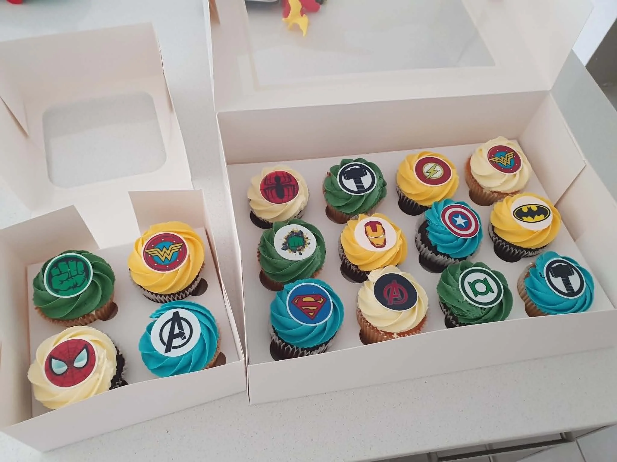 Marvel Cupcakes