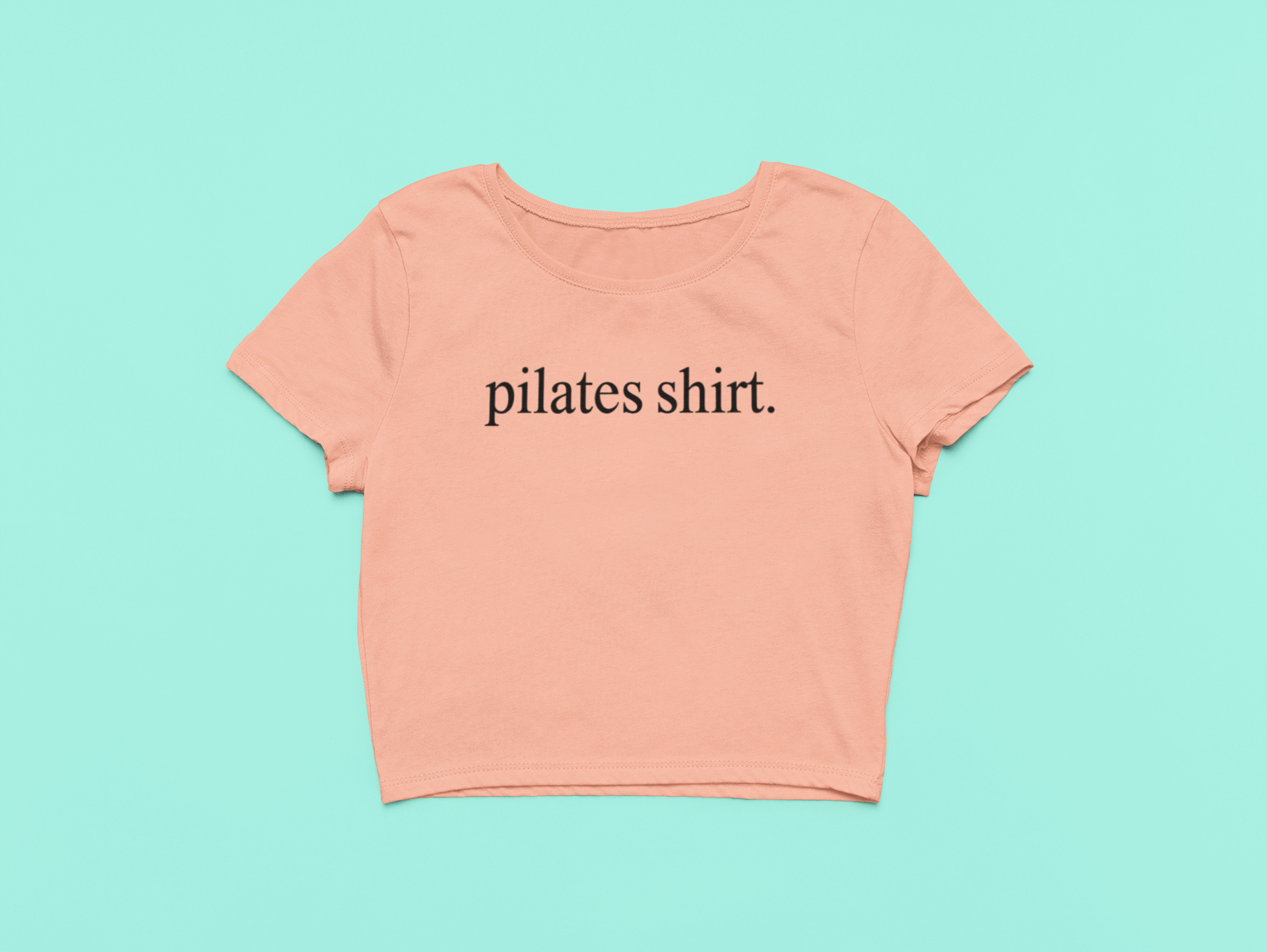 Pilates Shirt, Cropped Tee