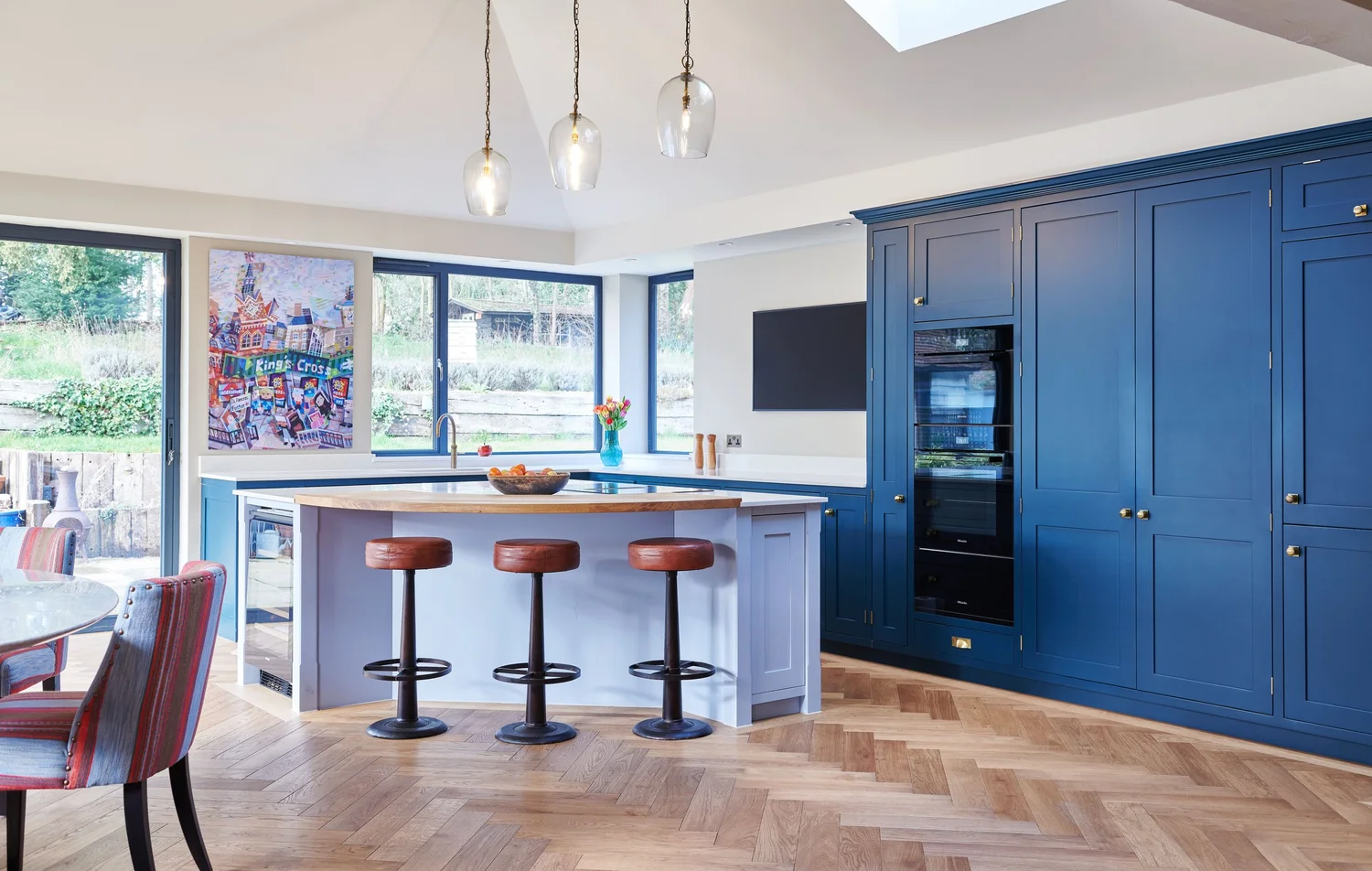 Claysmore Lodge bespoke kitchen by Square Peg Designs, London